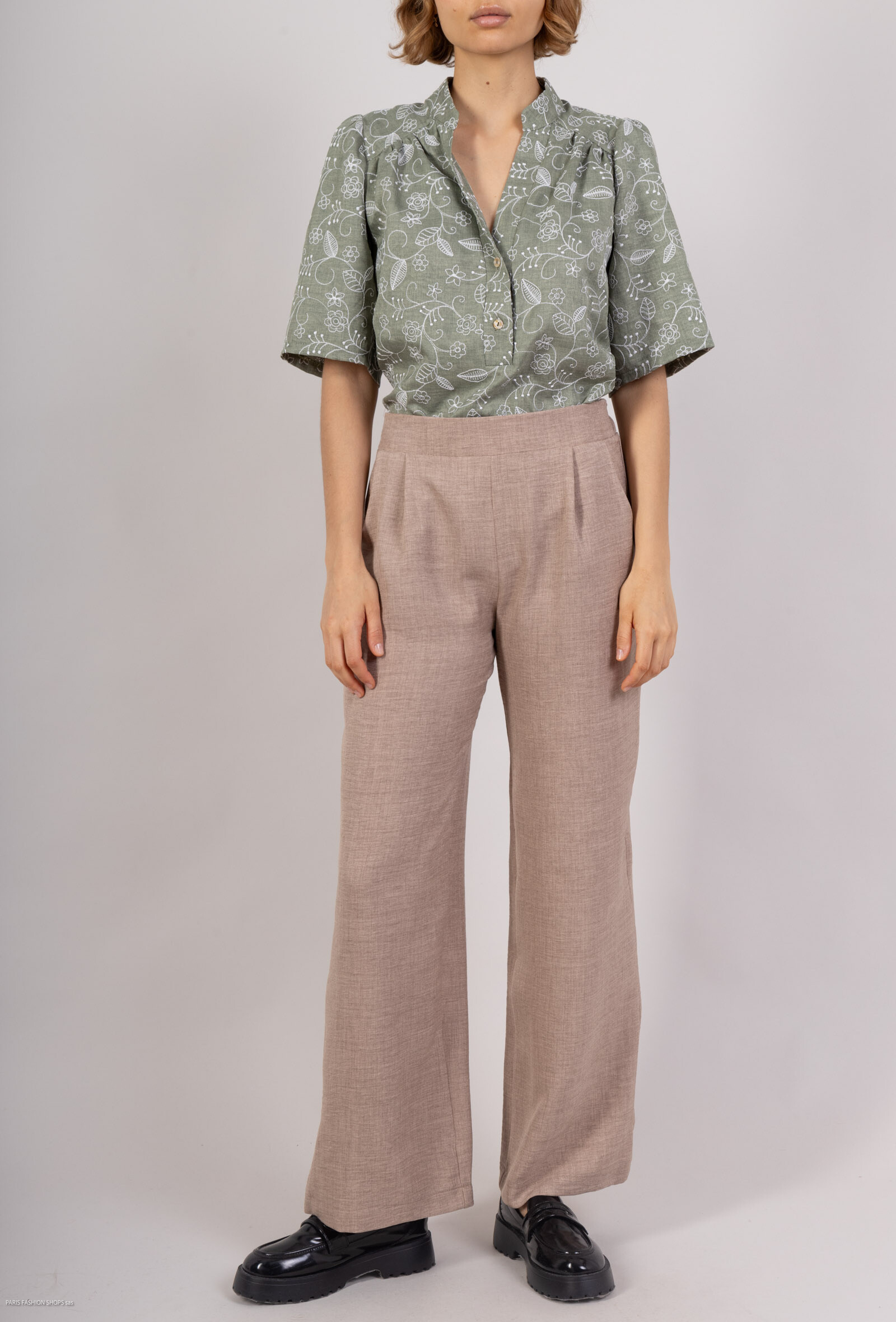 Pantalon Thaly - Taupe - 4 - grand format