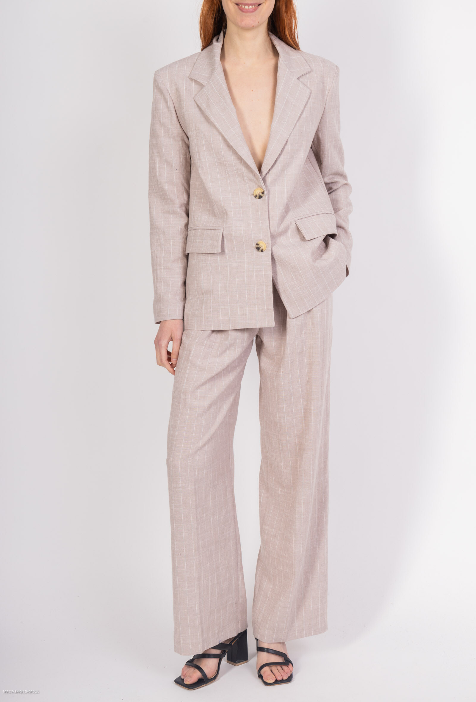 Wholesaler Charming Girl - Striped boss pants
