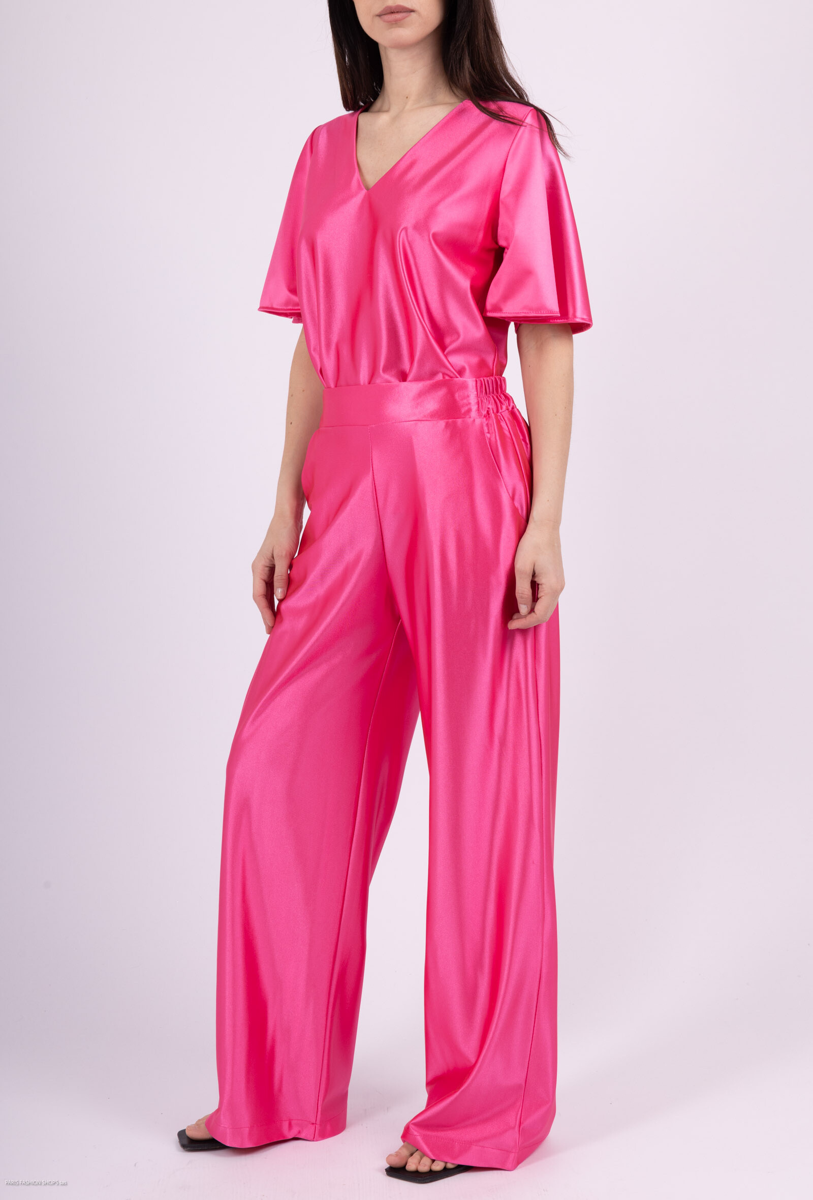 Satinhose - Fuchsie 5 - Miniaturansicht