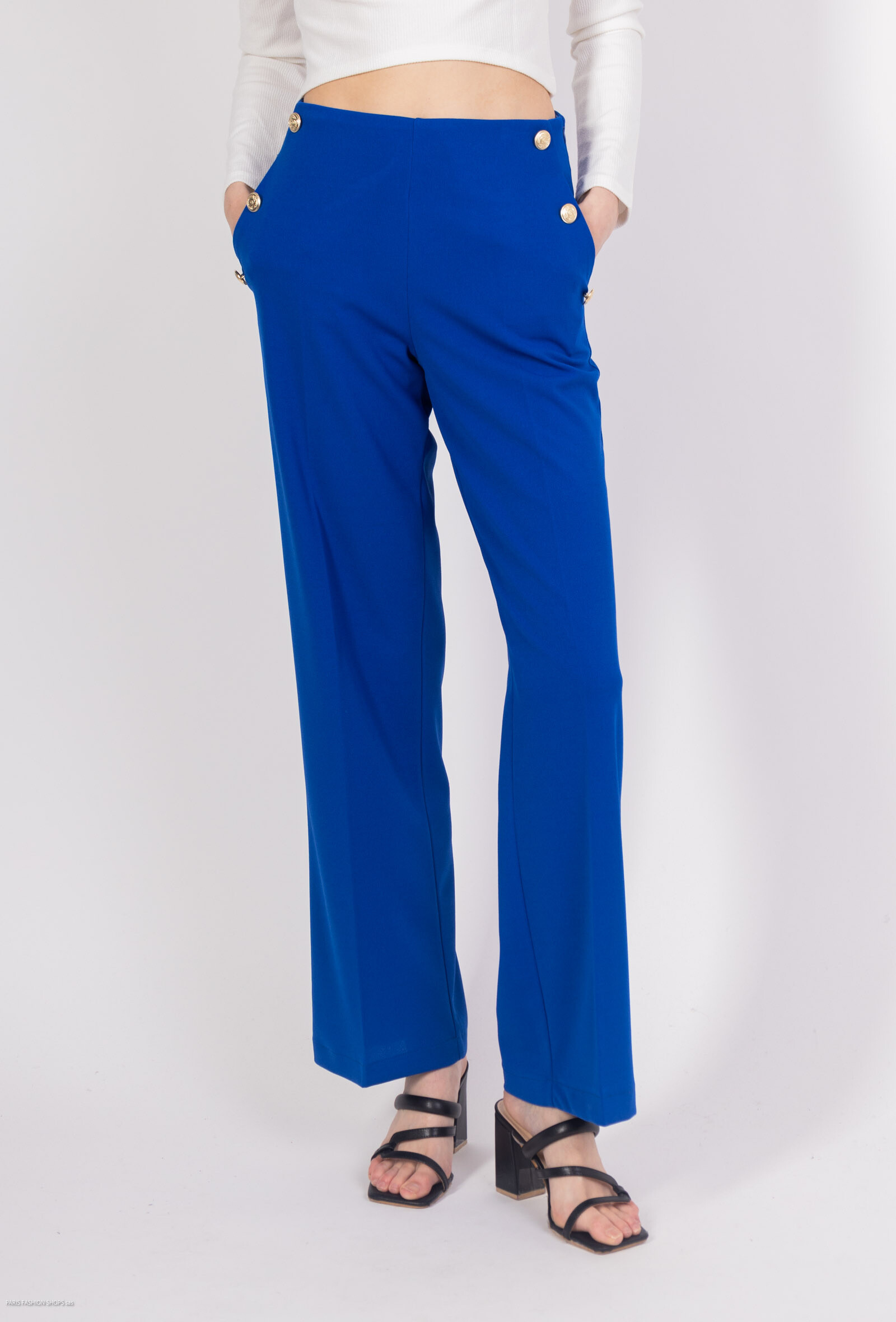 Pantalon Lizon - Bleu Roi - 3 - grand format