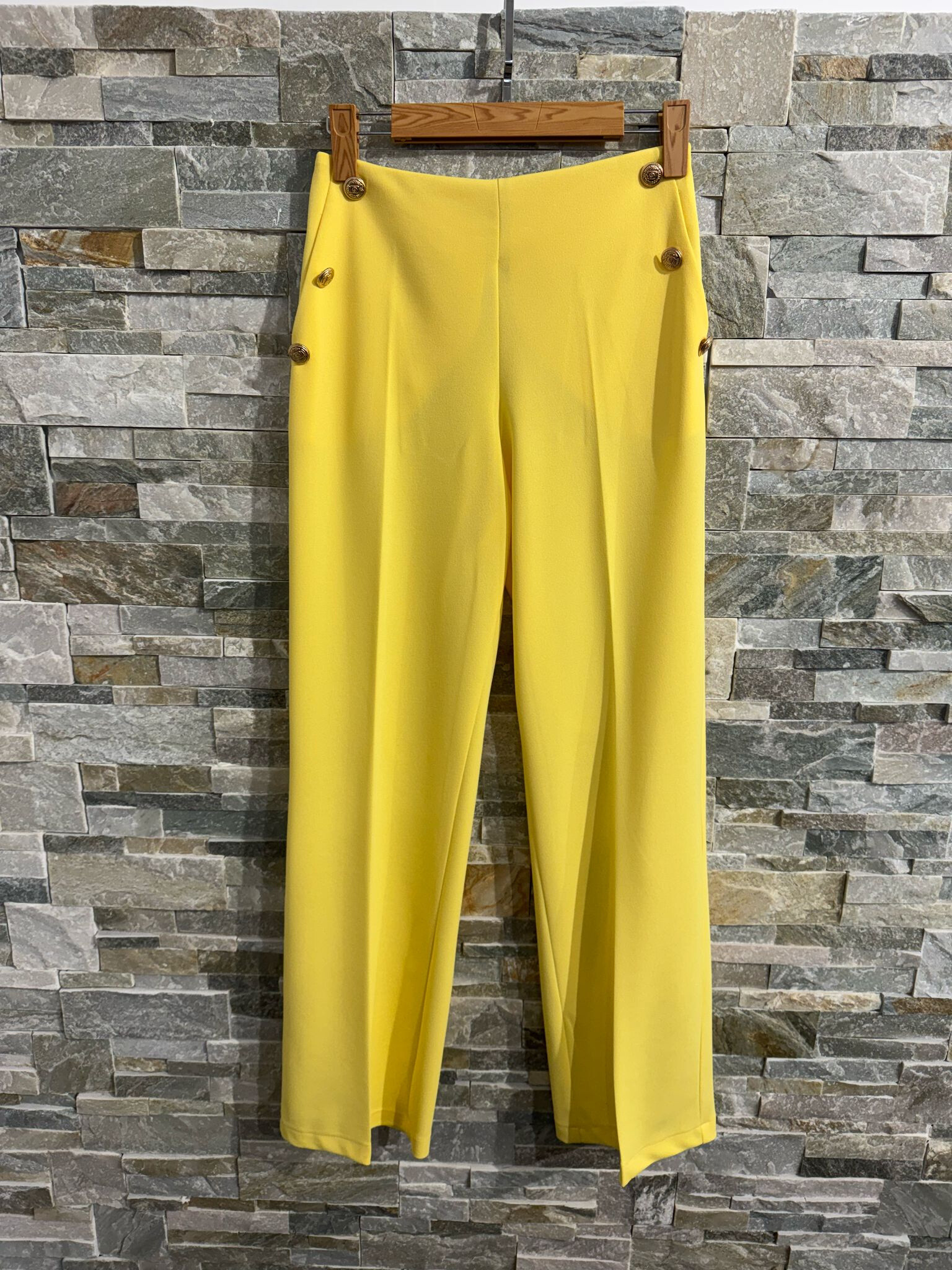 Pantalon Lizon - Jaune 1 - miniature