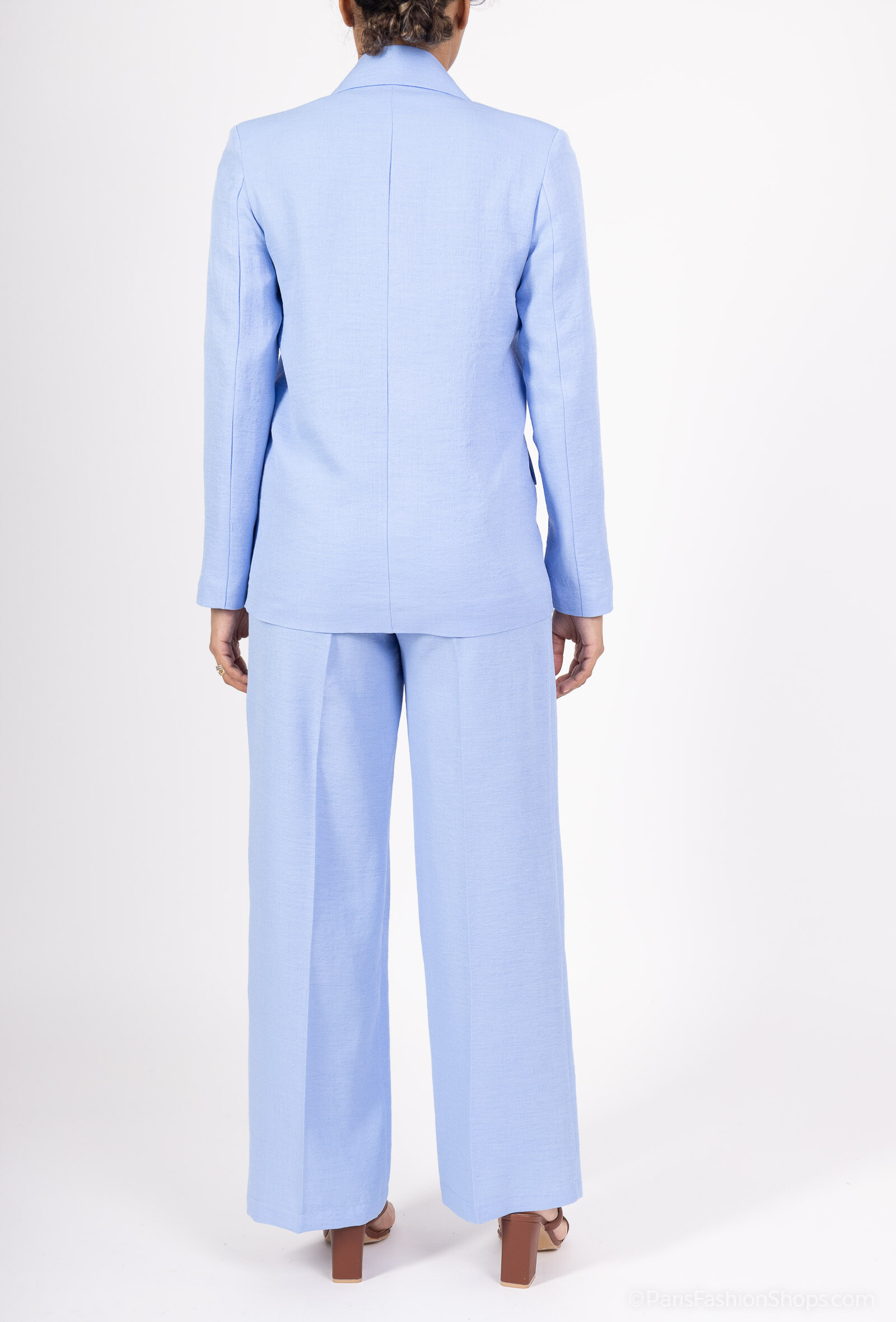 Pantalon Boss - Bleu Ciel - 3 - grand format