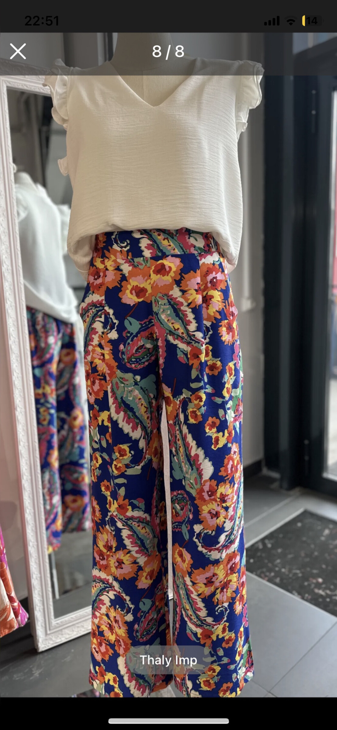 Bohemian Hosen - Königsblau - 1 - Großformat