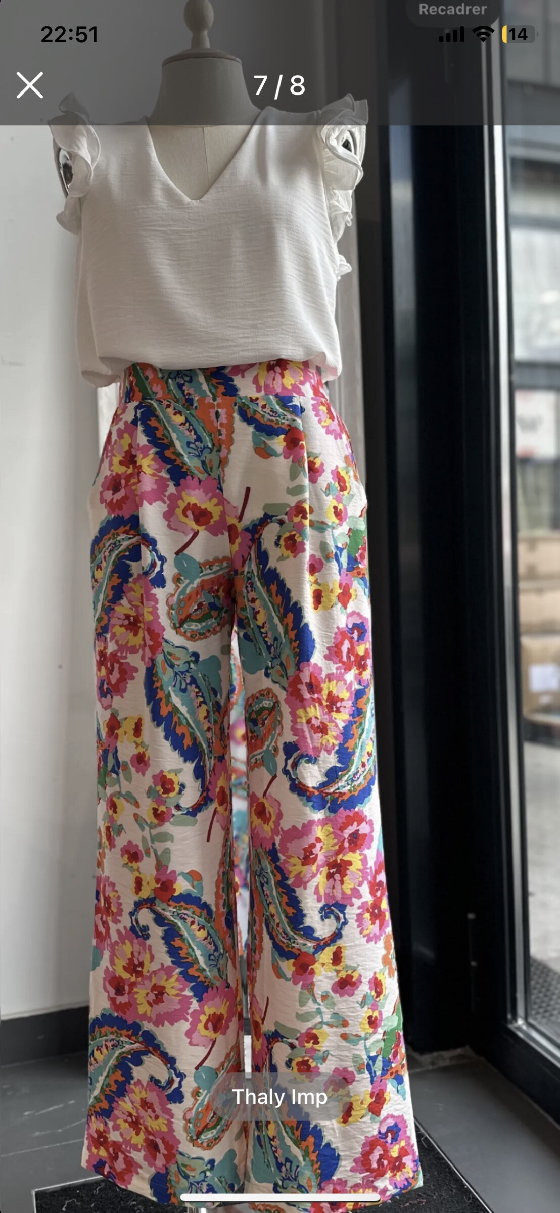 Bohemian Hosen - Rosa - 1 - Großformat