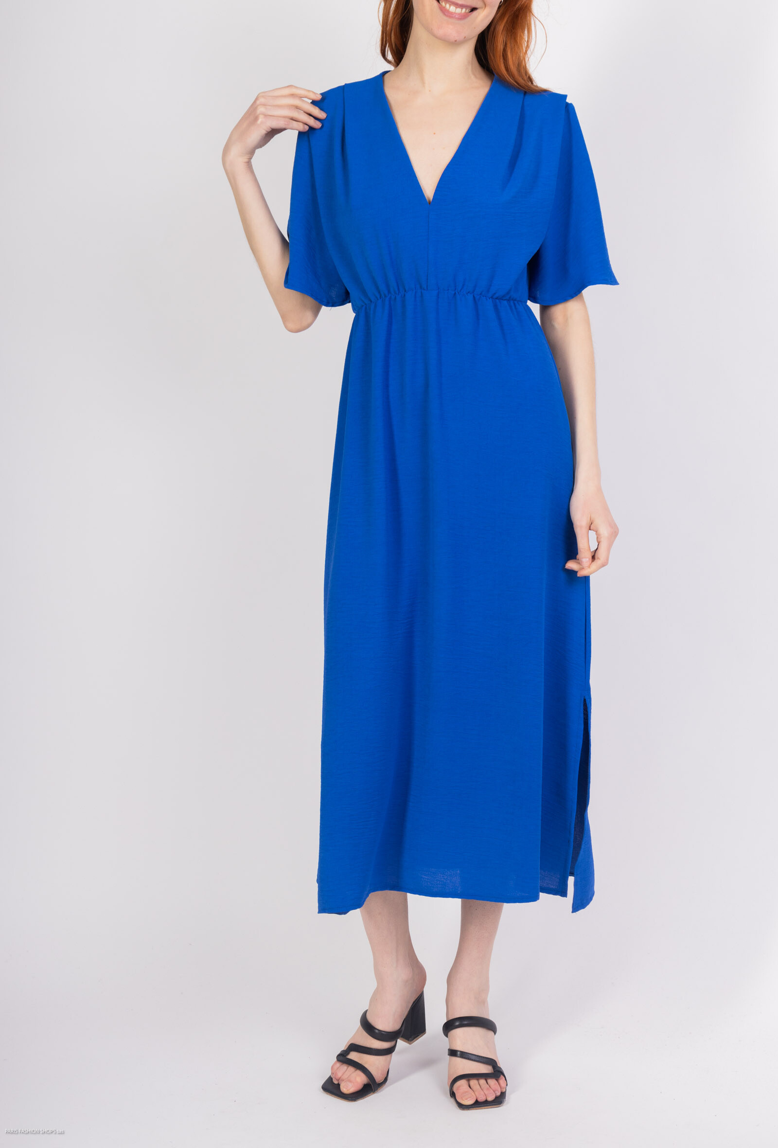 Dame Kleid - Königsblau - 1 - Großformat