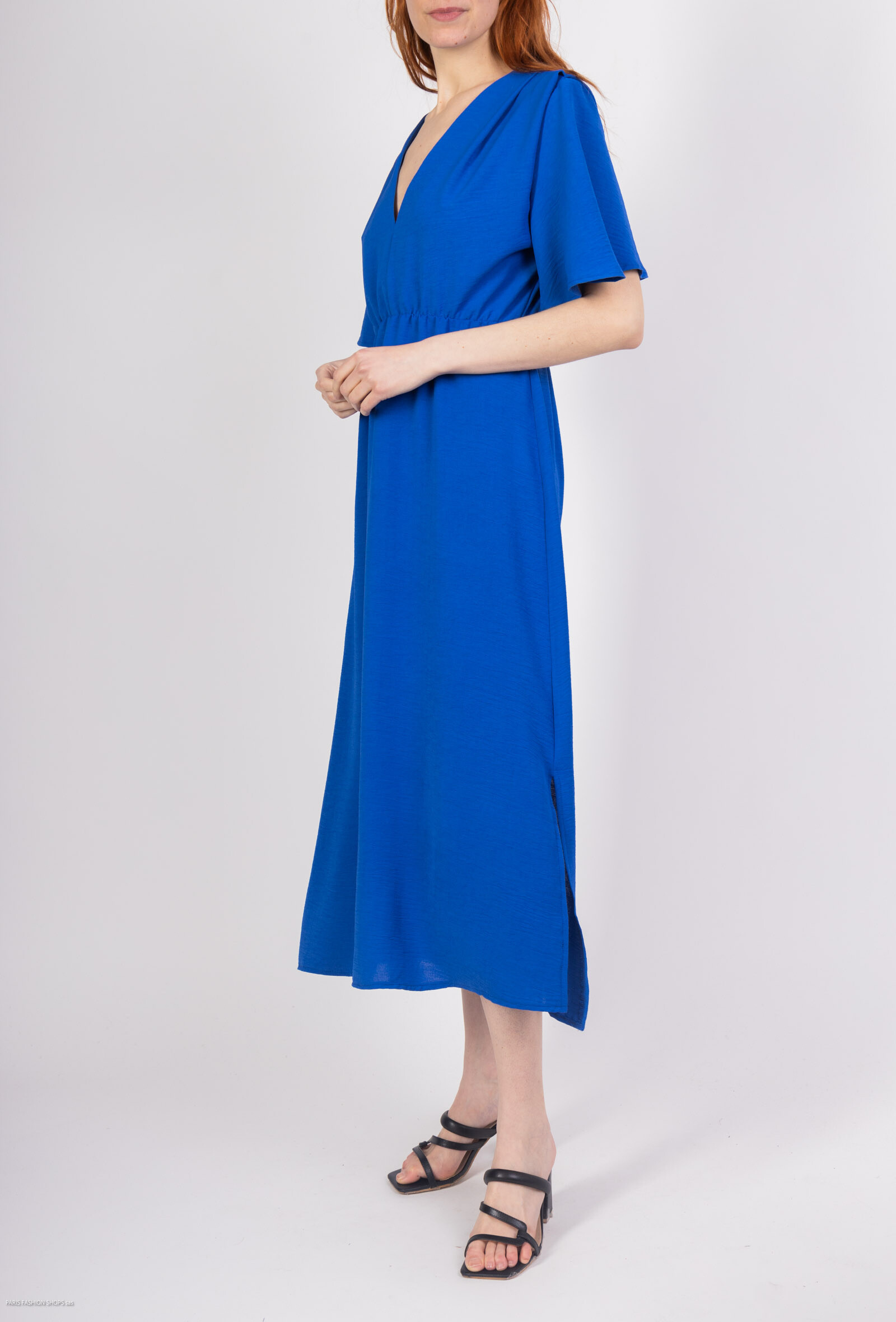 Dame Kleid - Königsblau - 2 - Großformat