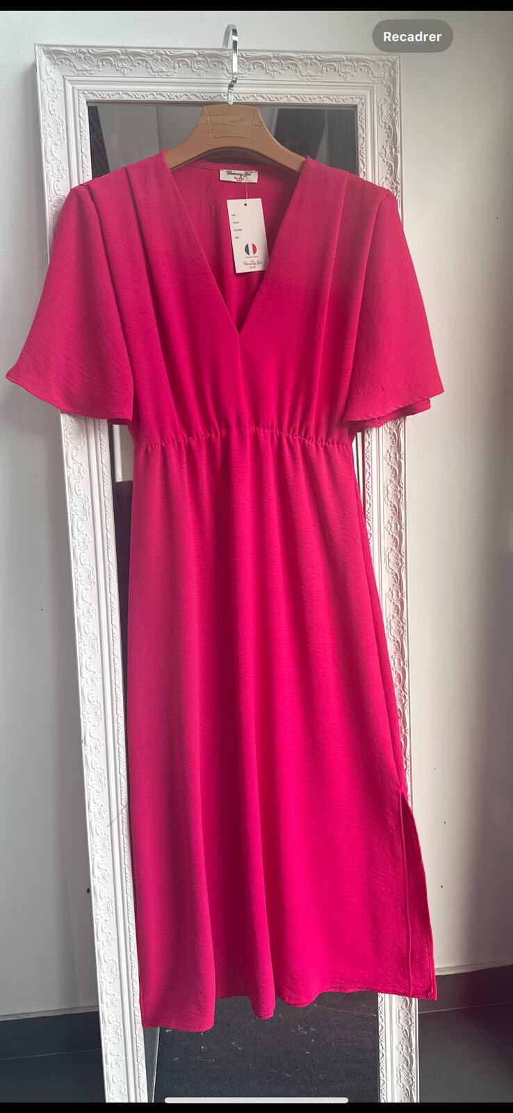 Dame Kleid - Fuchsie - 1 - Großformat