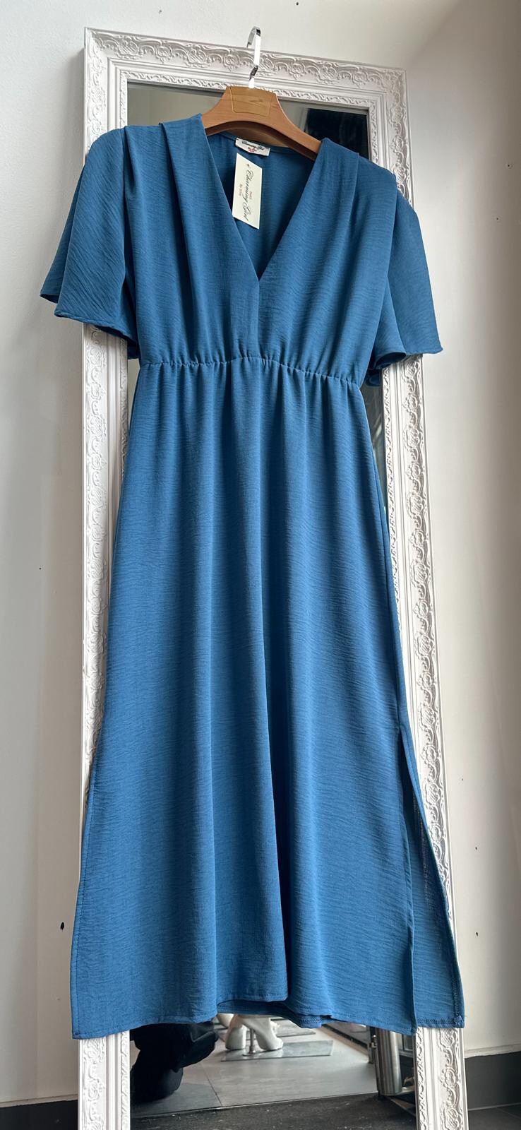 Dame Kleid - jeans - 1 - Großformat