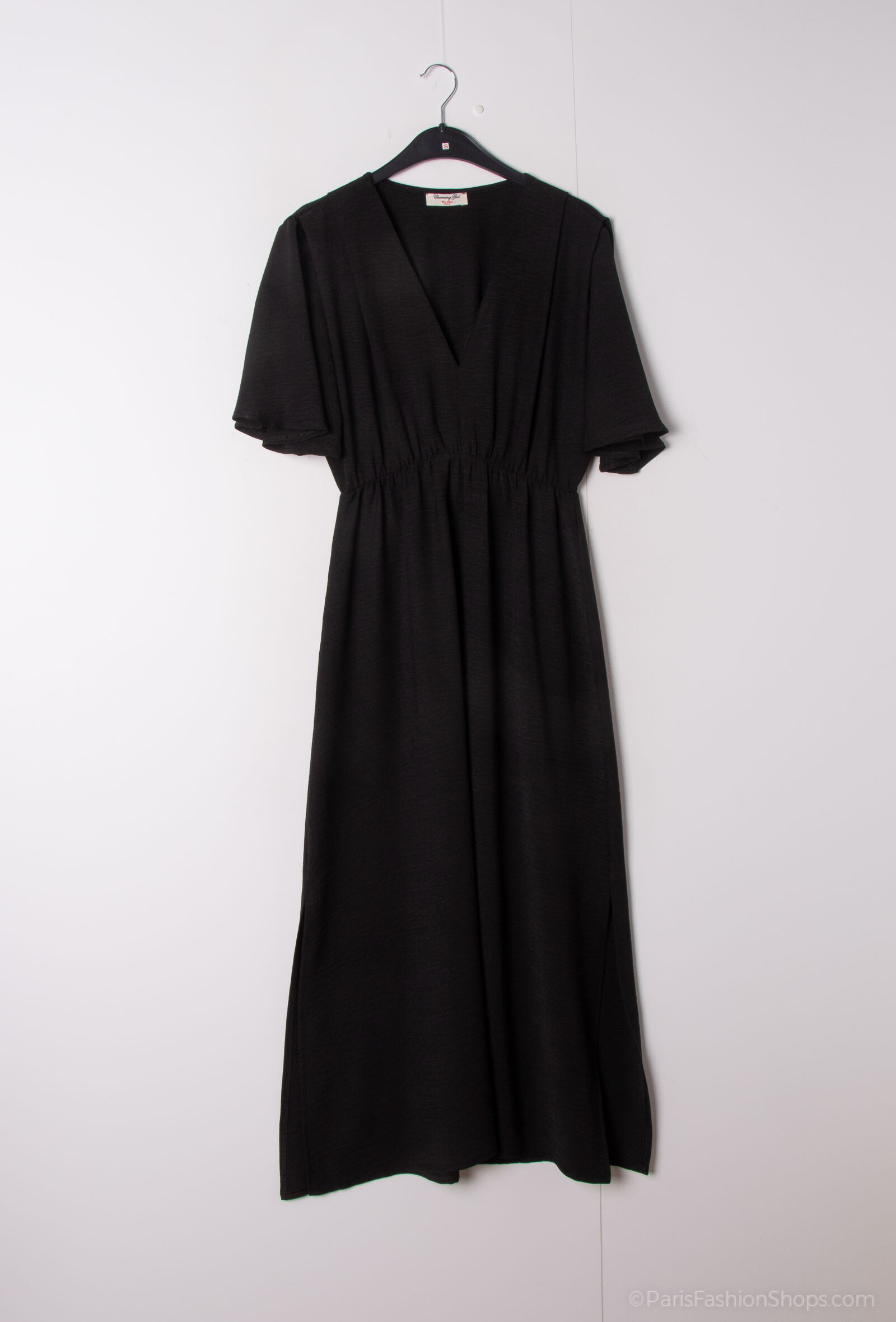 Dame Kleid - Schwarz - 1 - Großformat