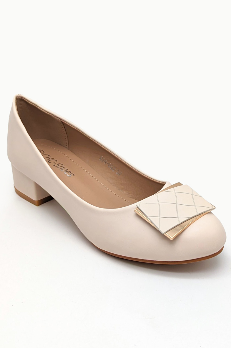 Wholesaler CHC SHOES - Ballet flat with an elegant toe cap