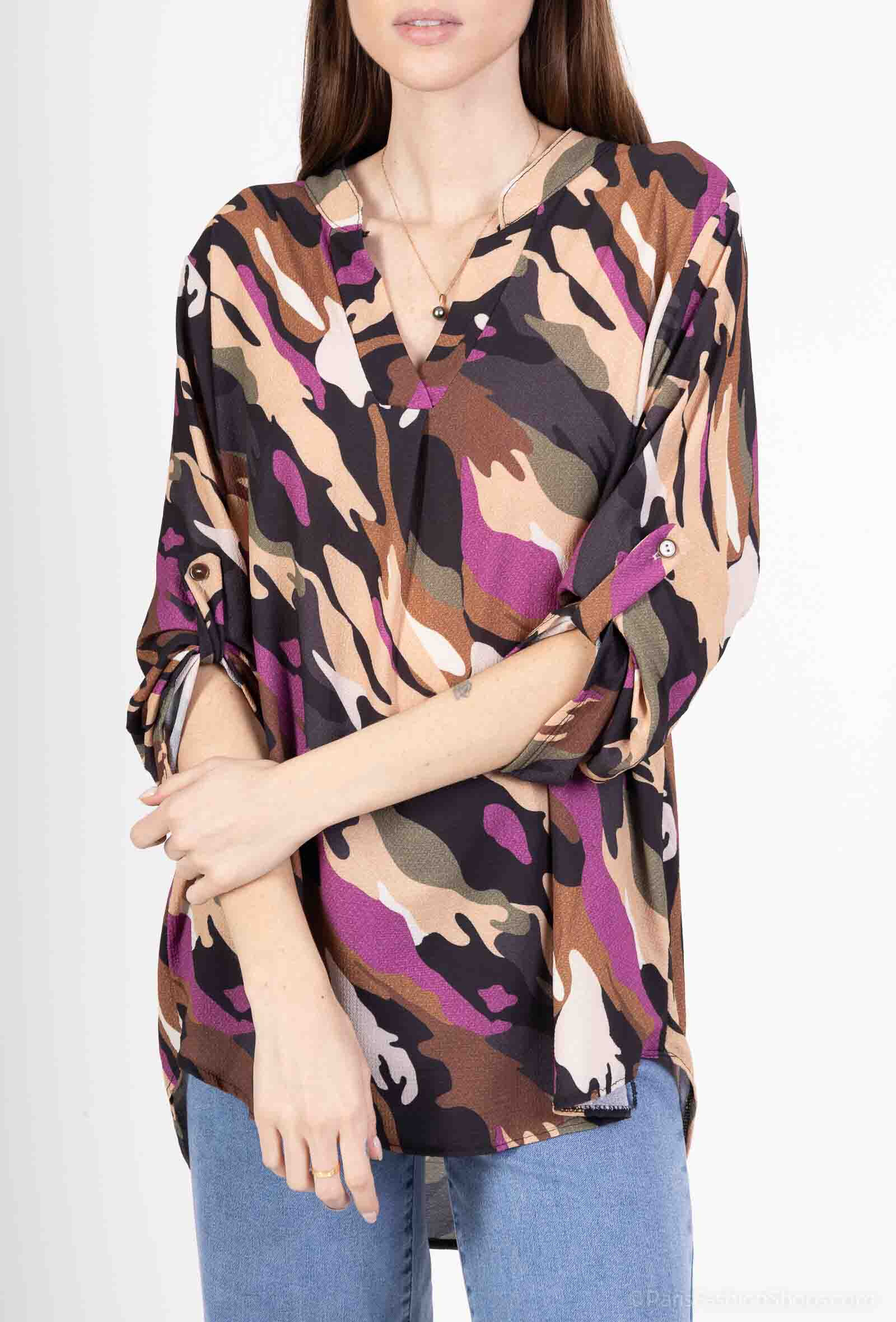 Wholesaler CHEN MODE - Patterned shirt - Elegance and style on a daily basis