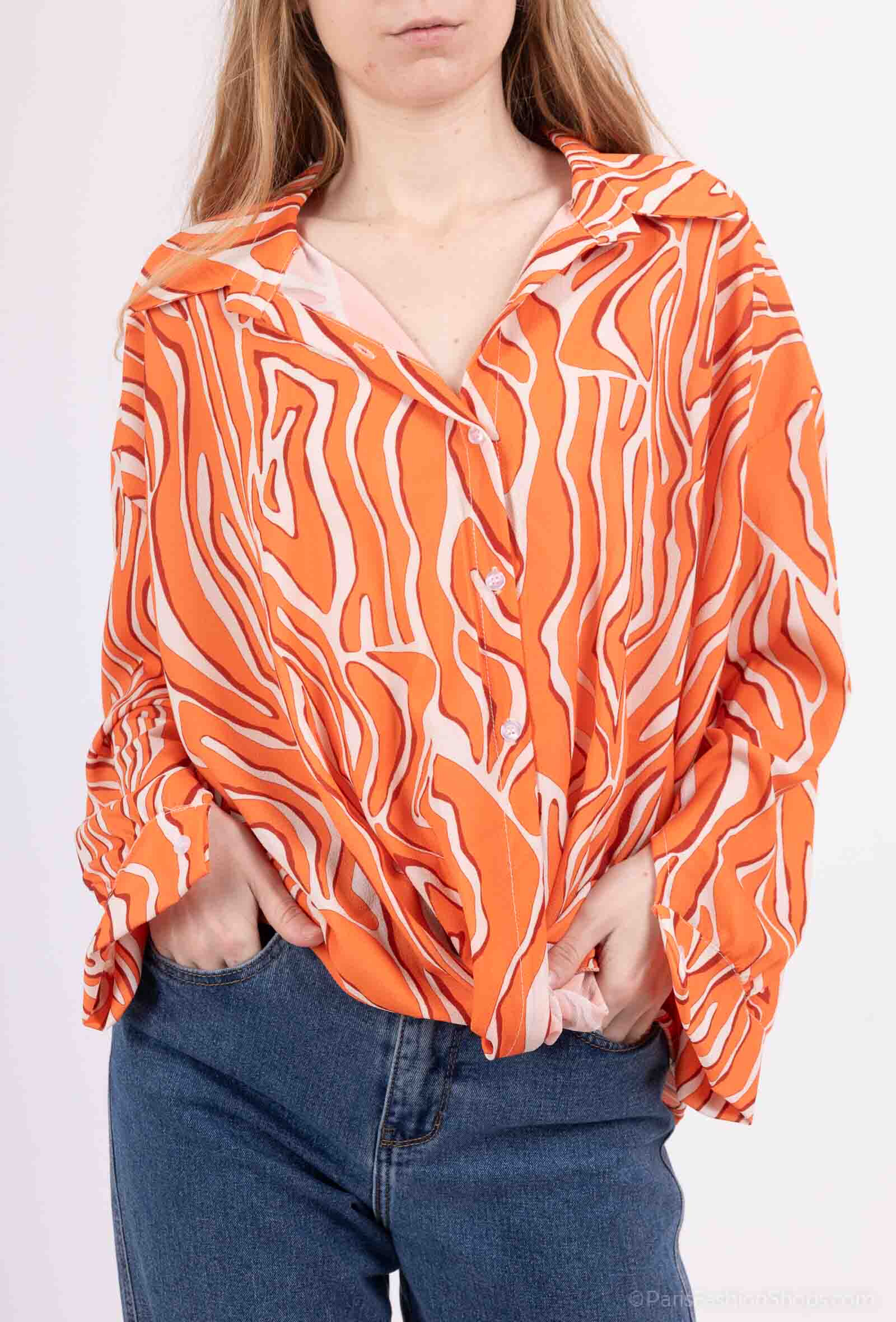 Wholesaler CHEN MODE - Special pattern shirt: a unique design for an inimitable style