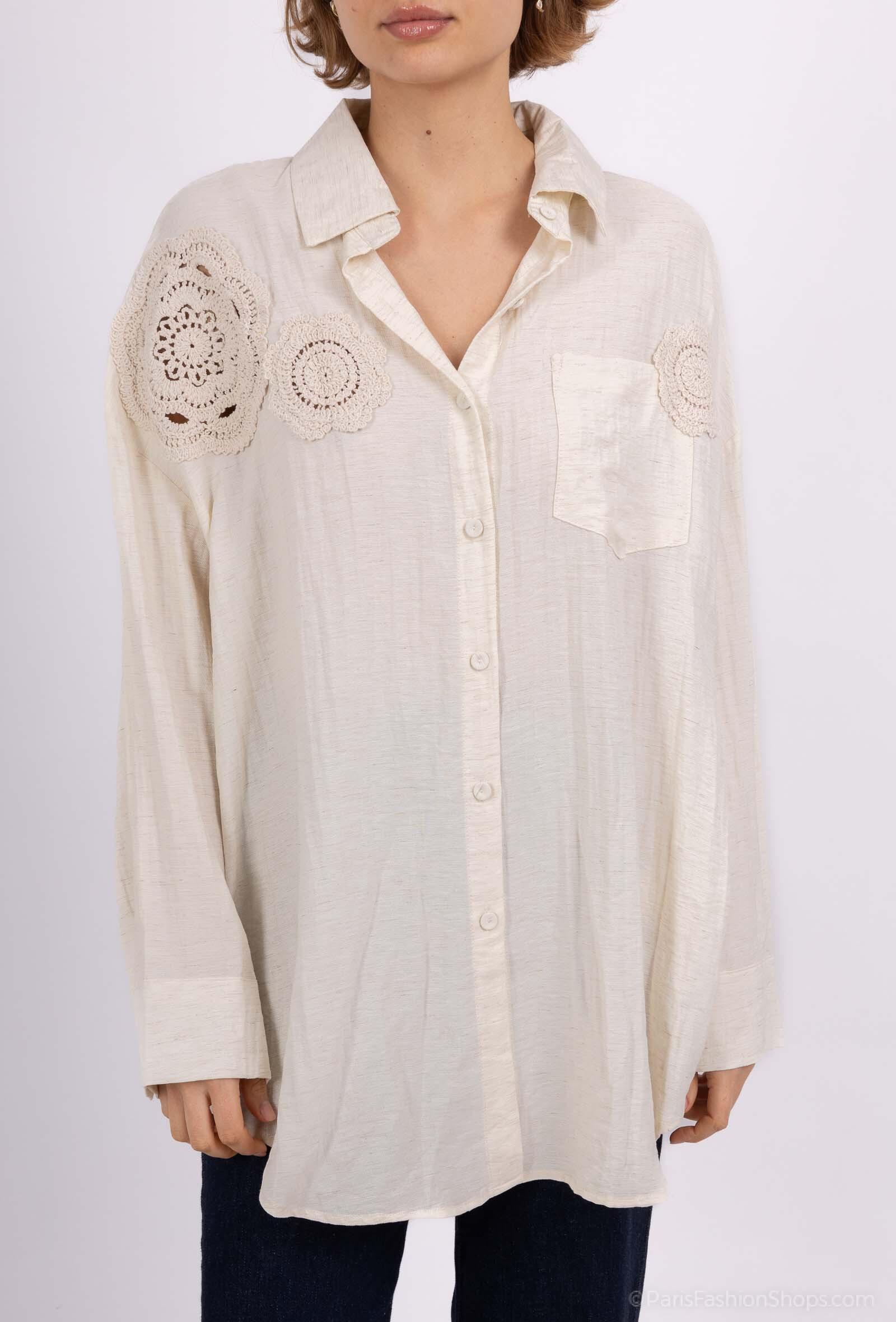 Wholesaler CHEN MODE - Natural chic shirt