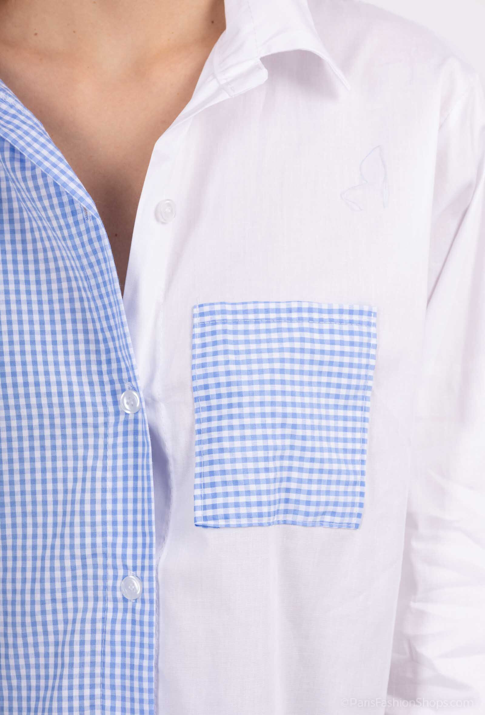 Wholesaler CHEN MODE - Shirt to small tiles - Subtle elegance and trendy style