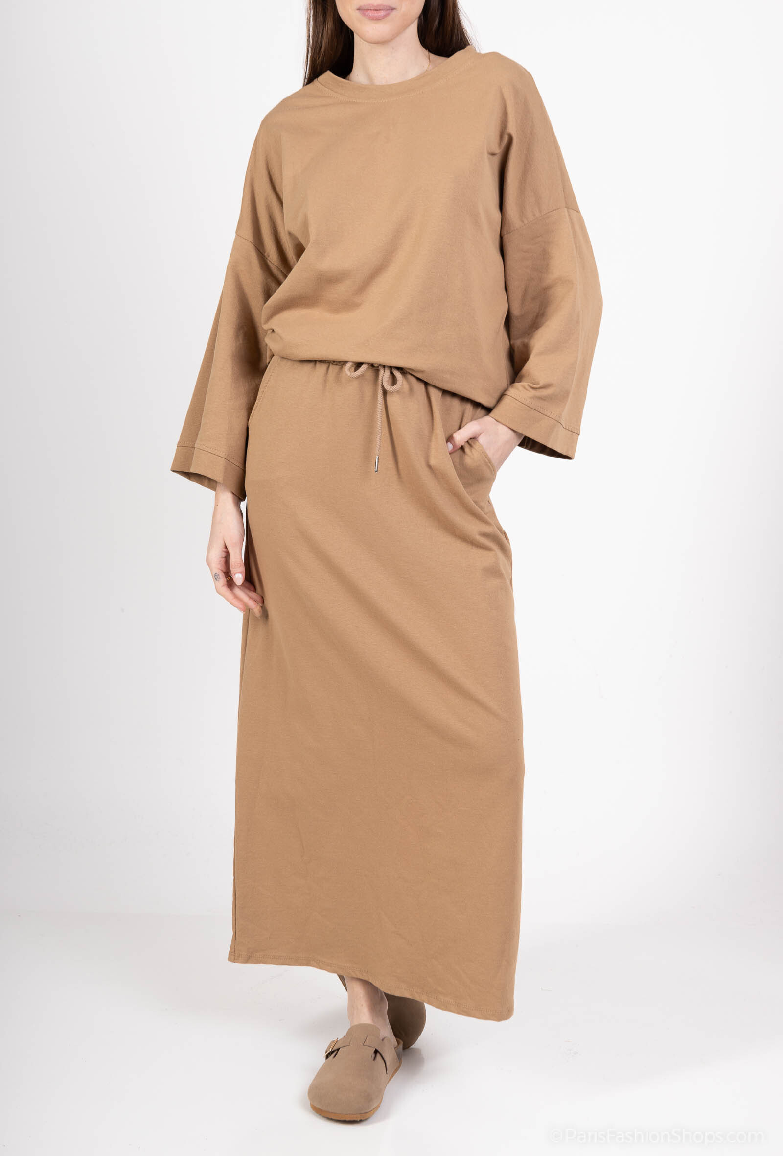 Wholesaler CHEN MODE - Comfortable skirt set