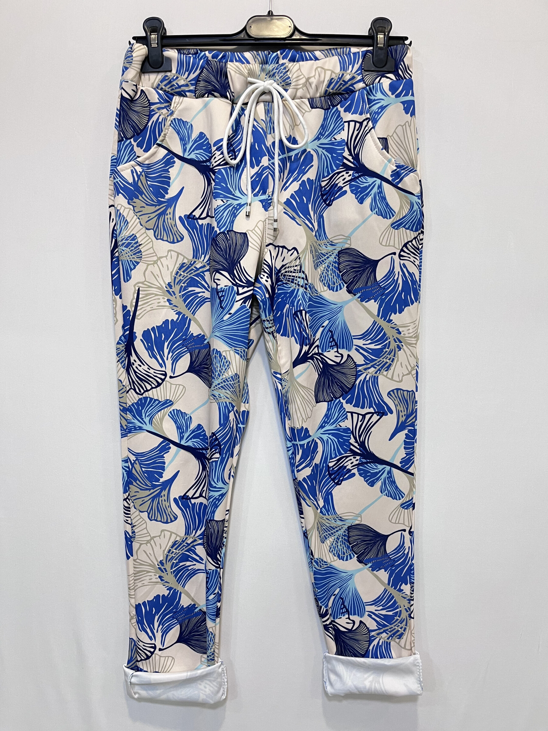 Wholesaler CHEN MODE - Flower print jogging pants