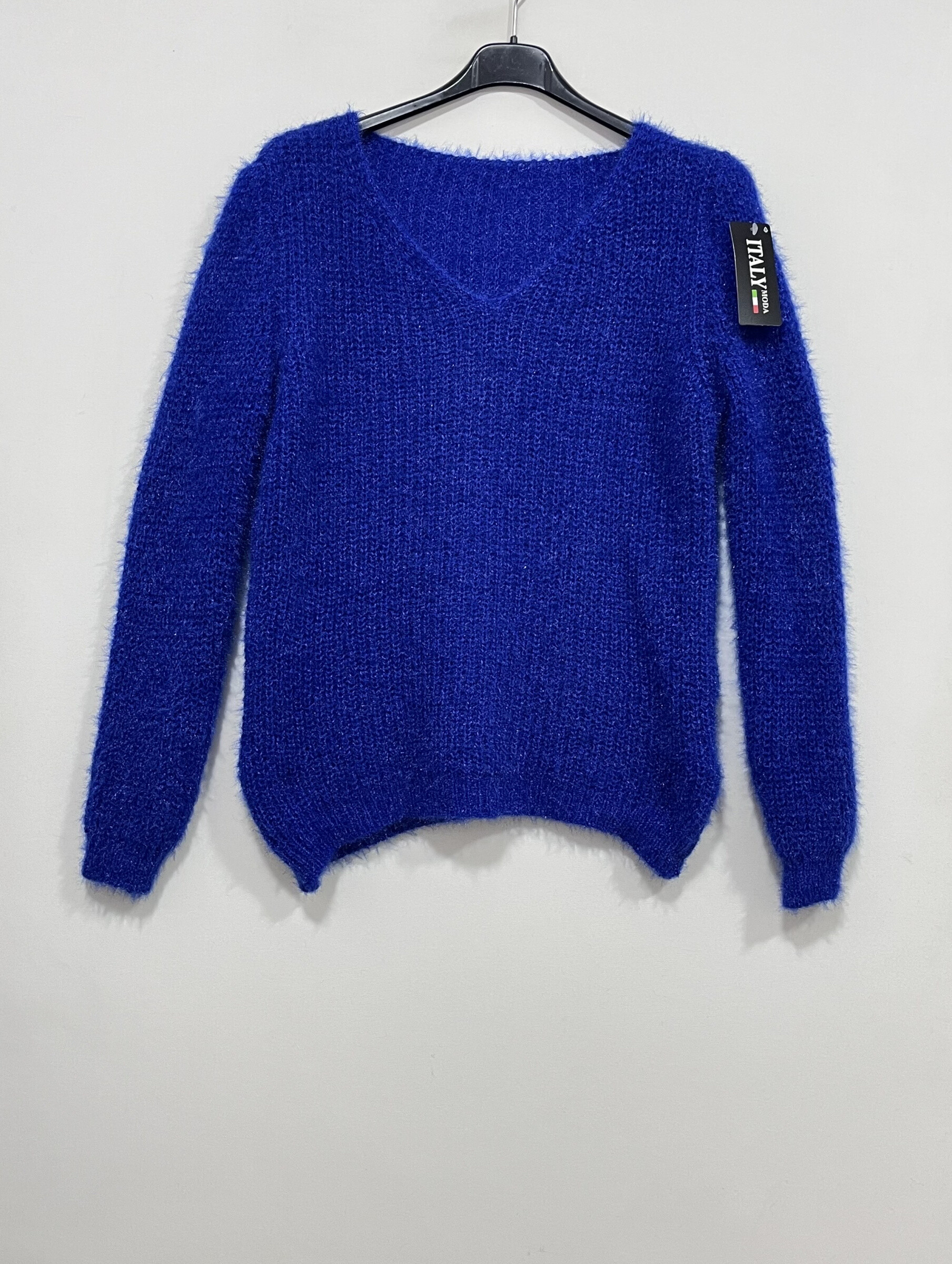 Longueur 63cm, Longueur manche 65cm, Largeur aisselle 54-75cm. Pull Ultra Doux – Le Basique Confort pour femme, mélange moelleux de mohair, acrylique et nylon, idéal pour le printemps/été.