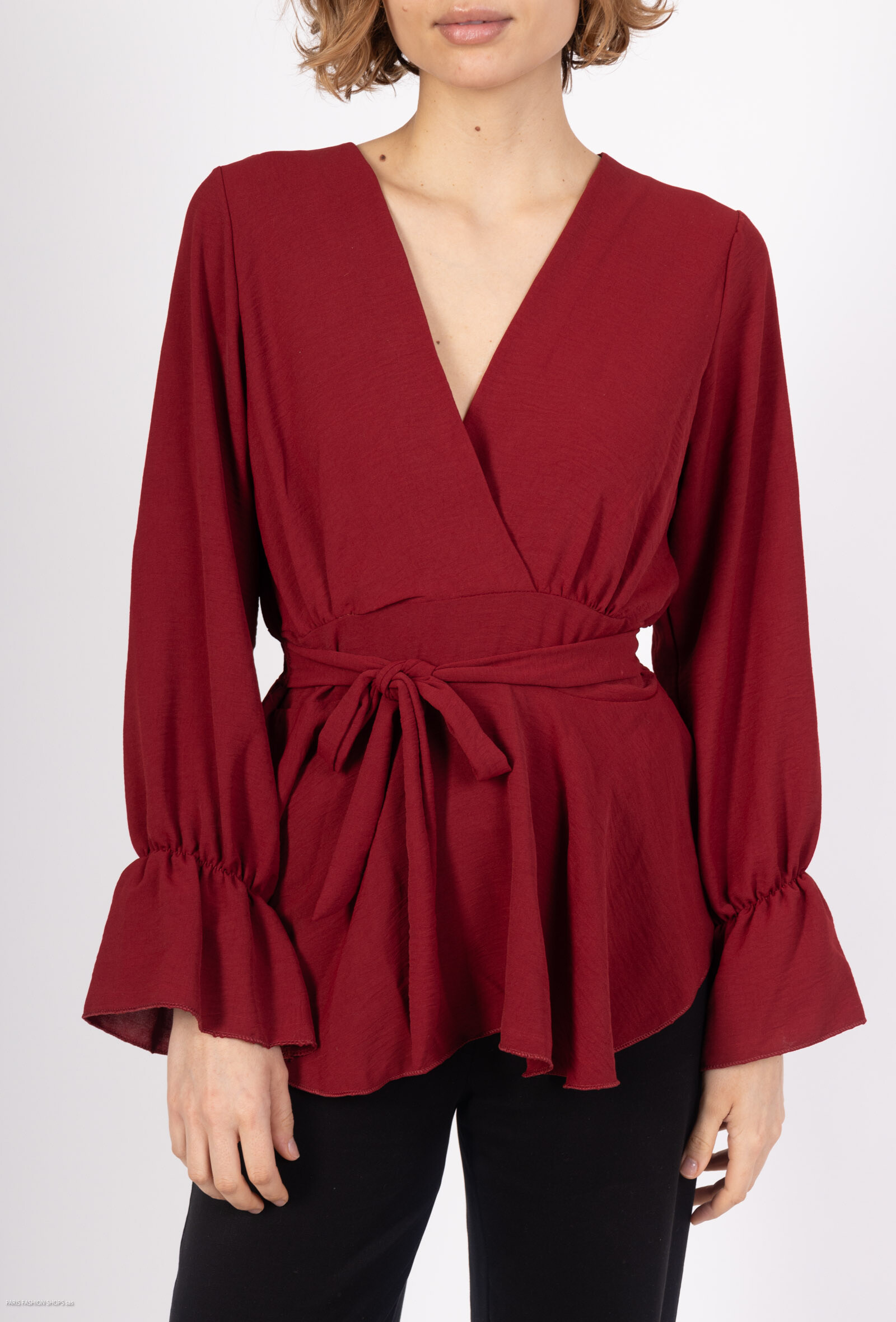 Wholesaler CHEN MODE - Elegant Top with NODE to do yourself-chic and customizable
