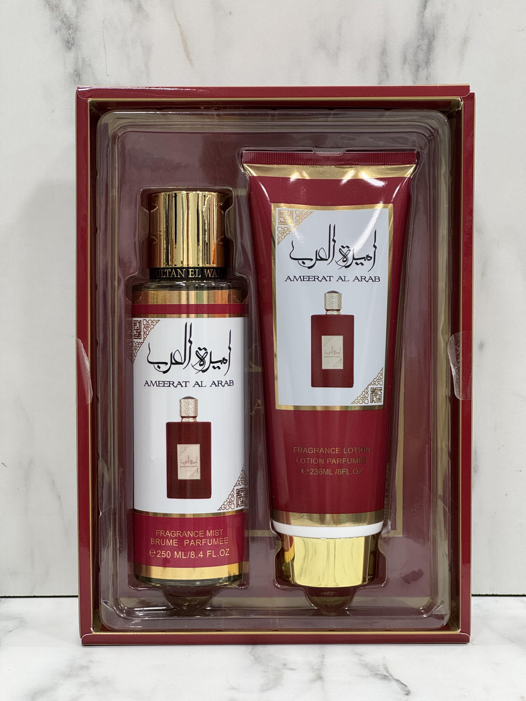 Wholesaler Chere Suzanne - Mist/Lotion Box Ameerat al Arab (100ml)