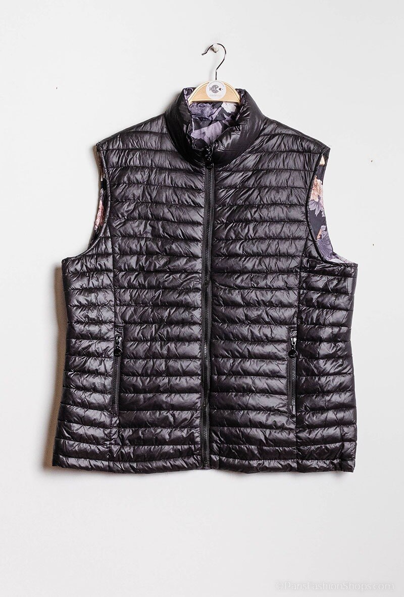 Wholesaler Cherry Berry - Women's reversible sleeveless down jacket