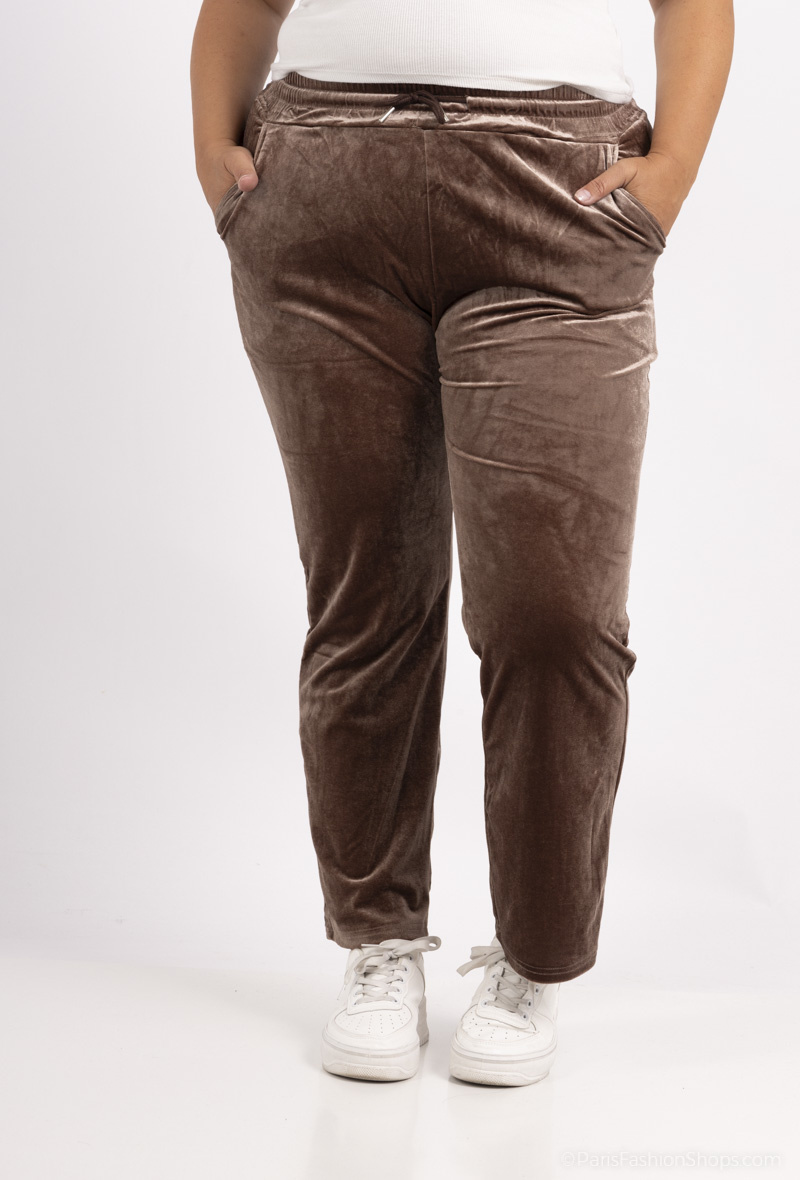 Wholesaler Cherry Berry - Women's elastic waist pants
