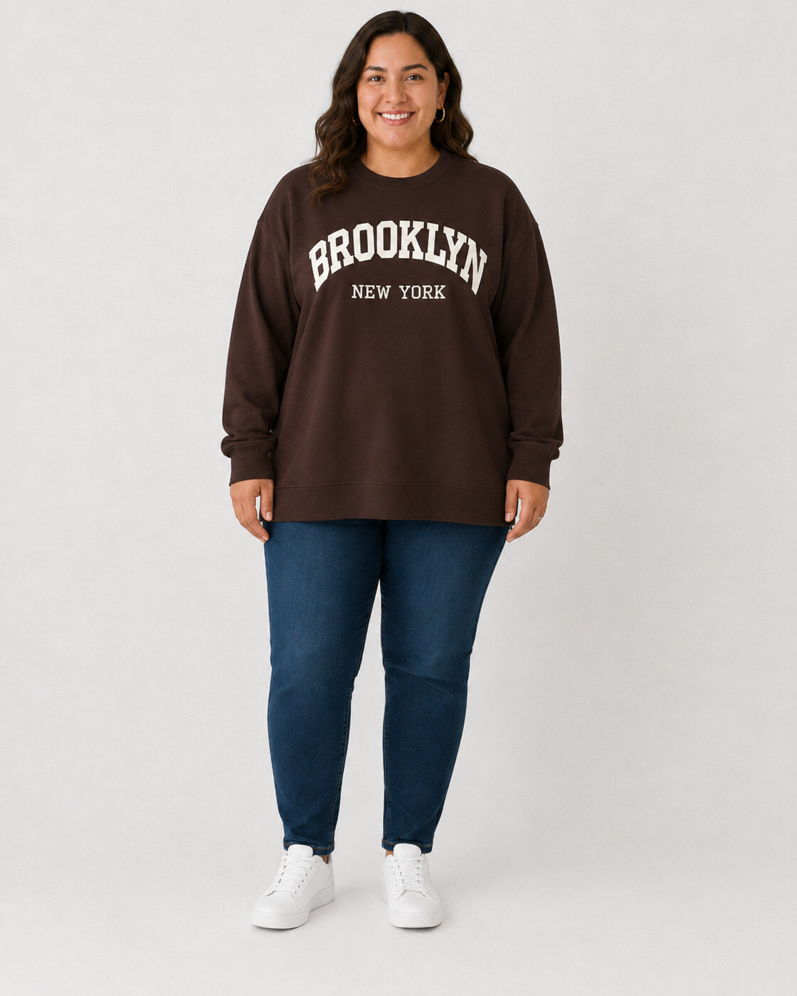 Grossista Cherry Berry - Felpa Taglia Grande BROOKLYN – Rif. P11842