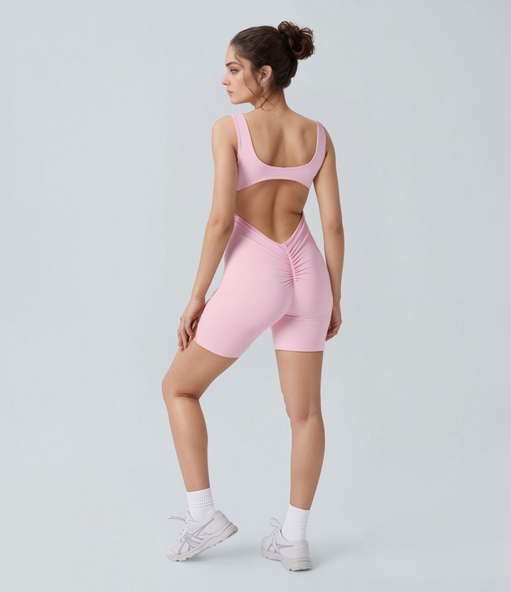 Mayorista Cherry Koko - Mono corto, mono espalda abierta - Efecto Push-Up y Ultra Stretch