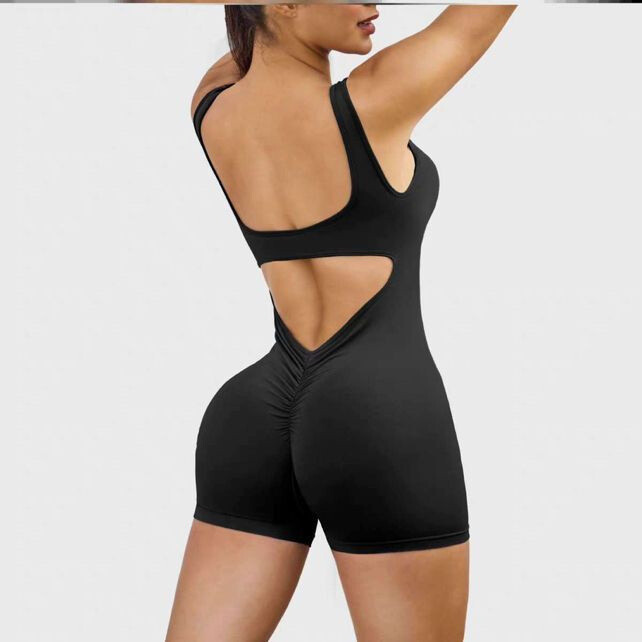 Grossiste Cherry Koko - Combishort, combinaison Dos Ouvert – Effet Push-Up & Ultra Stretch