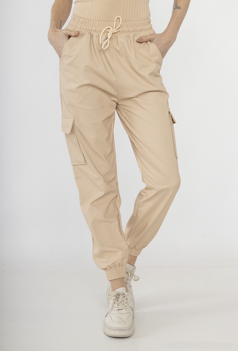 Grossiste Cherry Koko - Pantalon cargo resserré chevilles