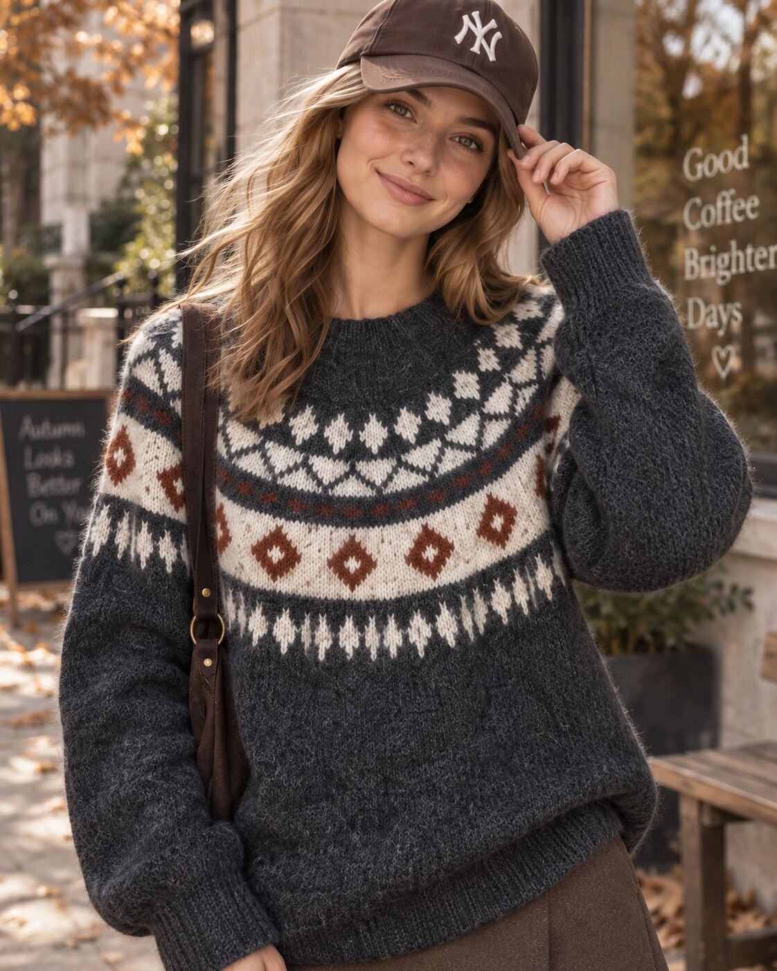 Großhändler Cherry Koko - ALPINE – Jacquard-Strickpullover