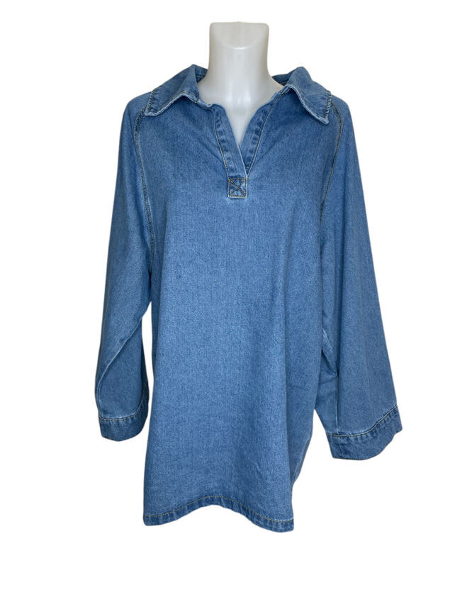 Wholesaler Cherry Koko - Denim shirt dress