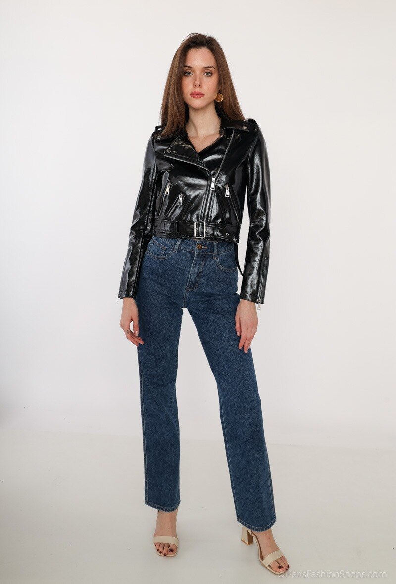 Grossiste Cherry Koko - Veste perfecto brillant
