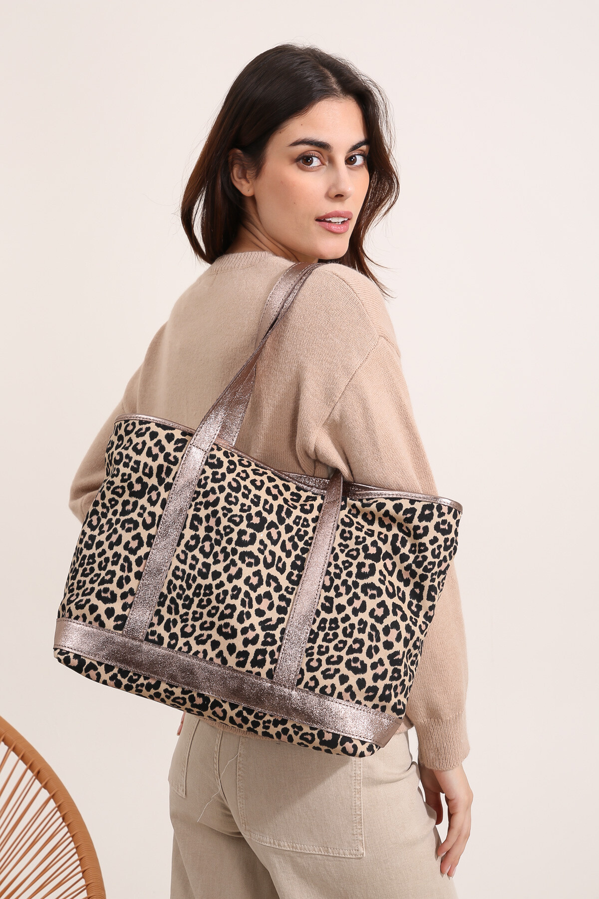 Wholesaler Cherry Paris - Sacs - SATINE LEOPARD