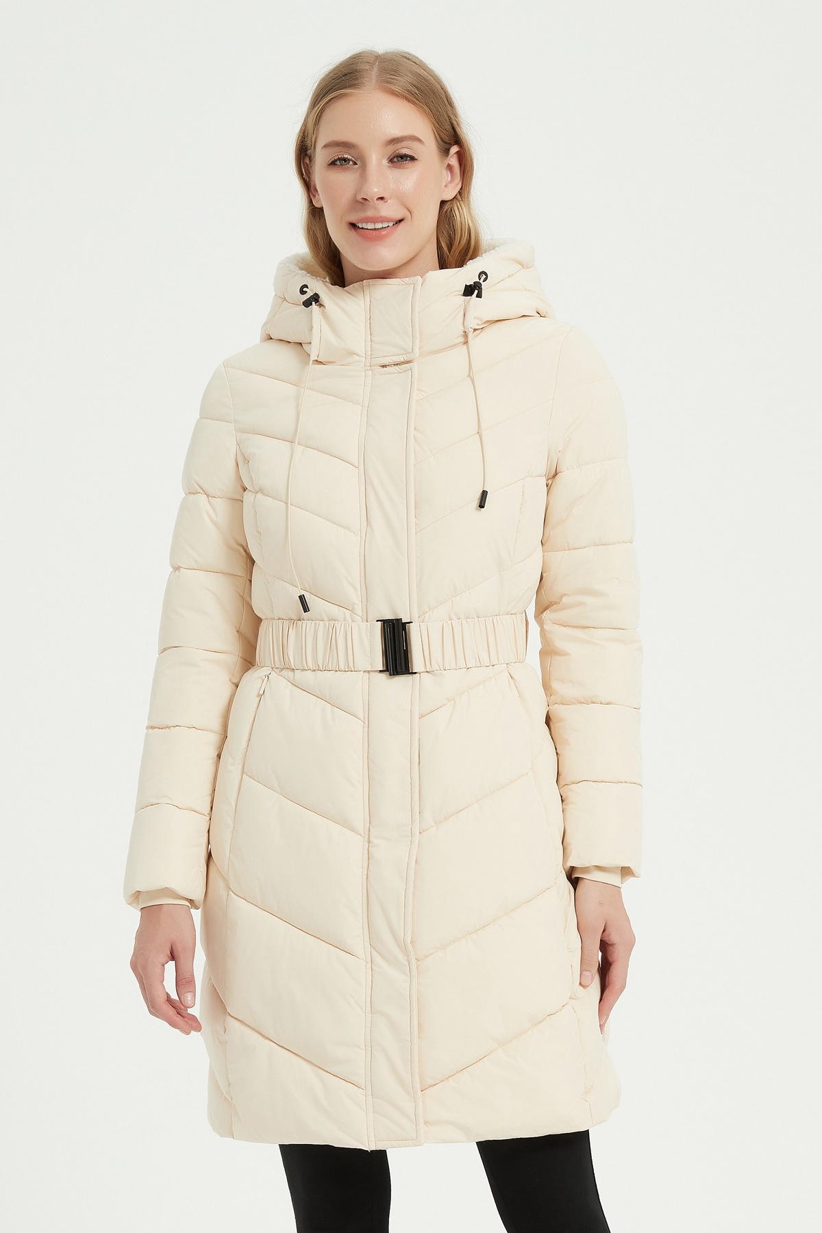 Großhändler CHEVERY - Damen Lange Parka