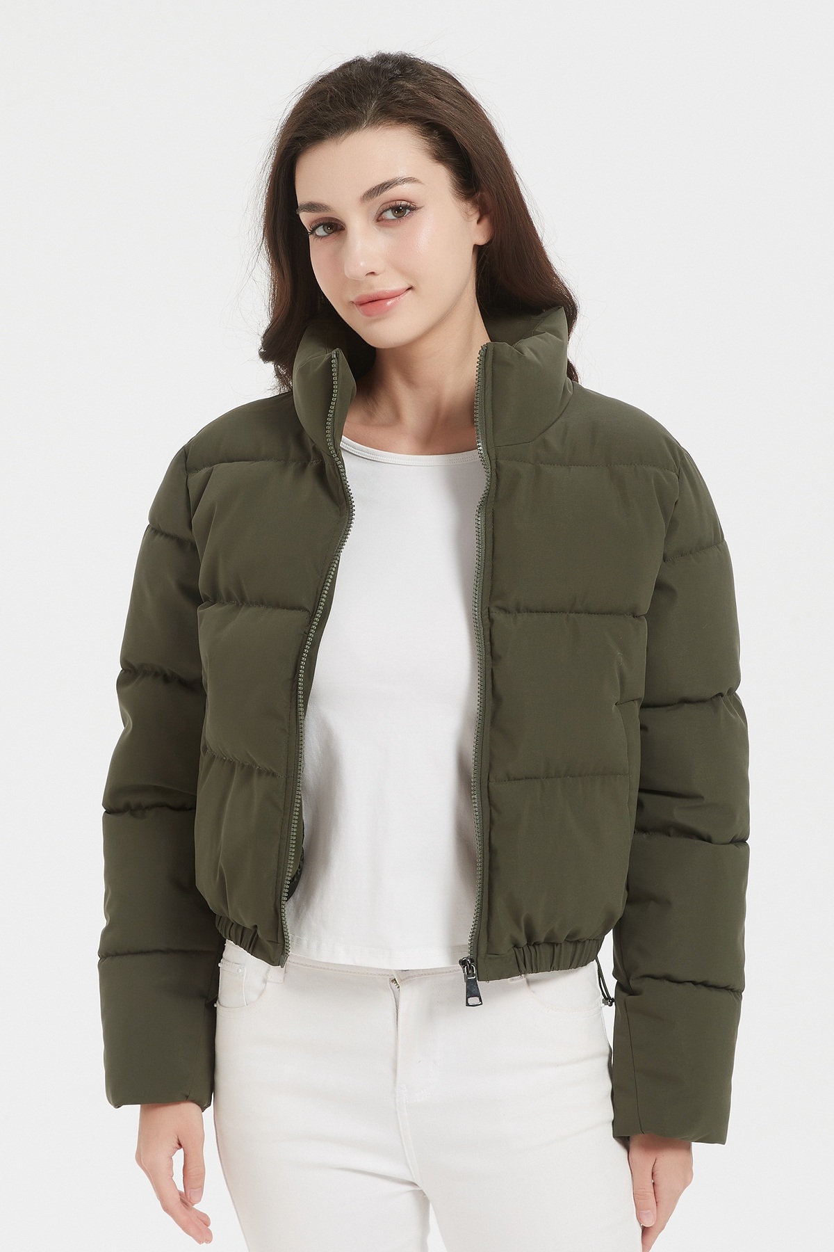 Wholesaler CHEVERY - Women's short puffer jacket