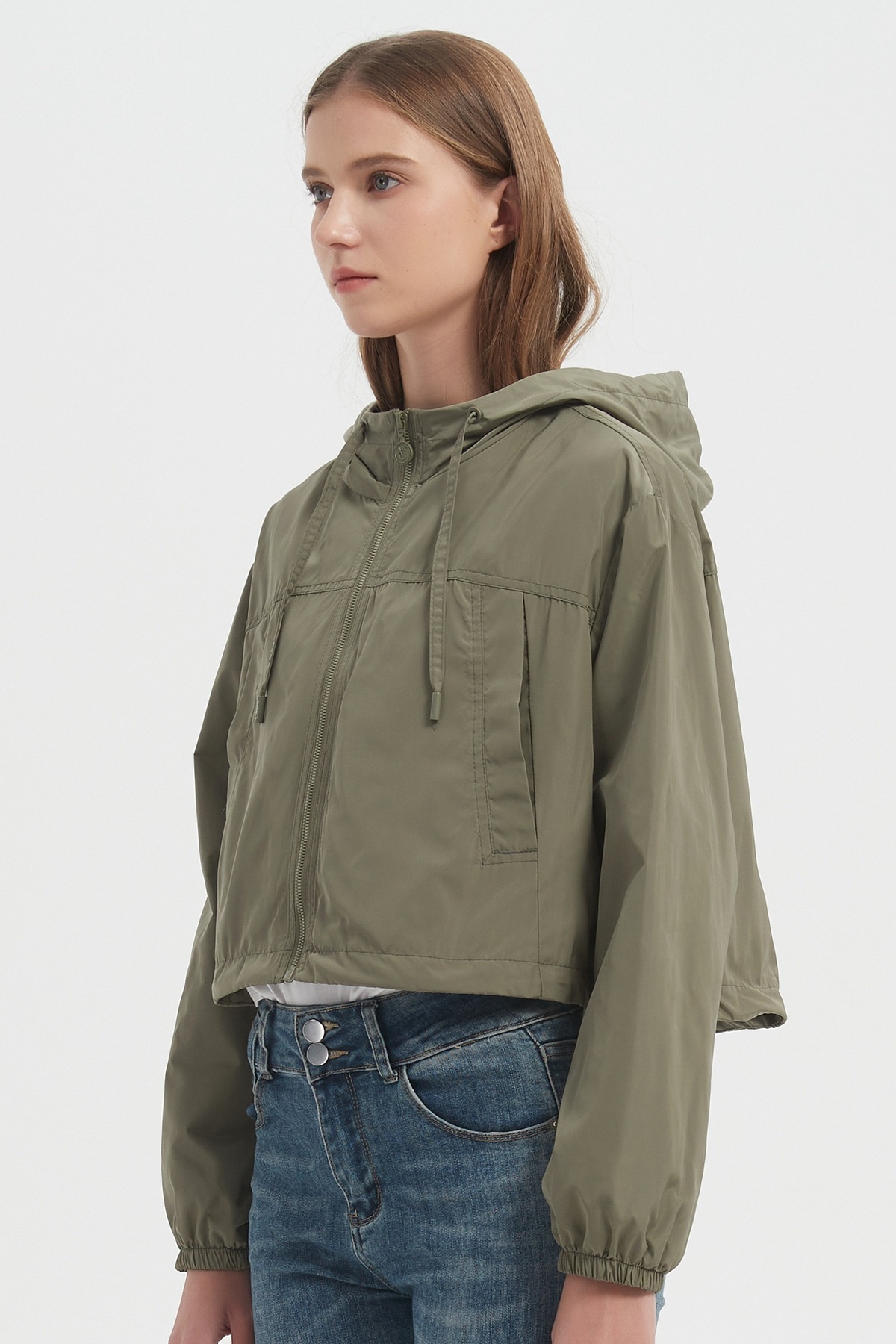 Grossiste CHEVERY - Veste courte femme à capuche