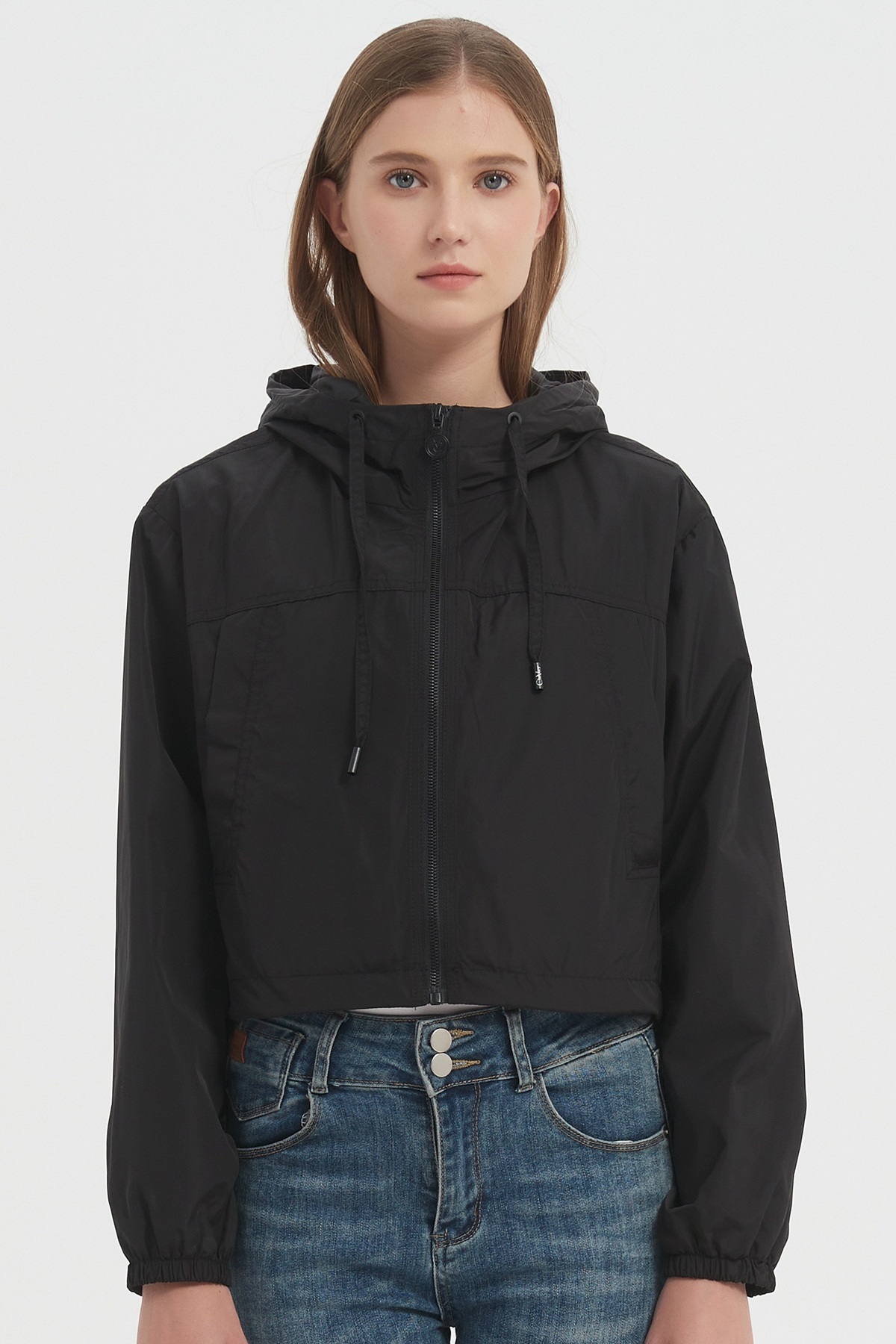 Wholesaler CHEVERY - Women's cropped hoodie jacket