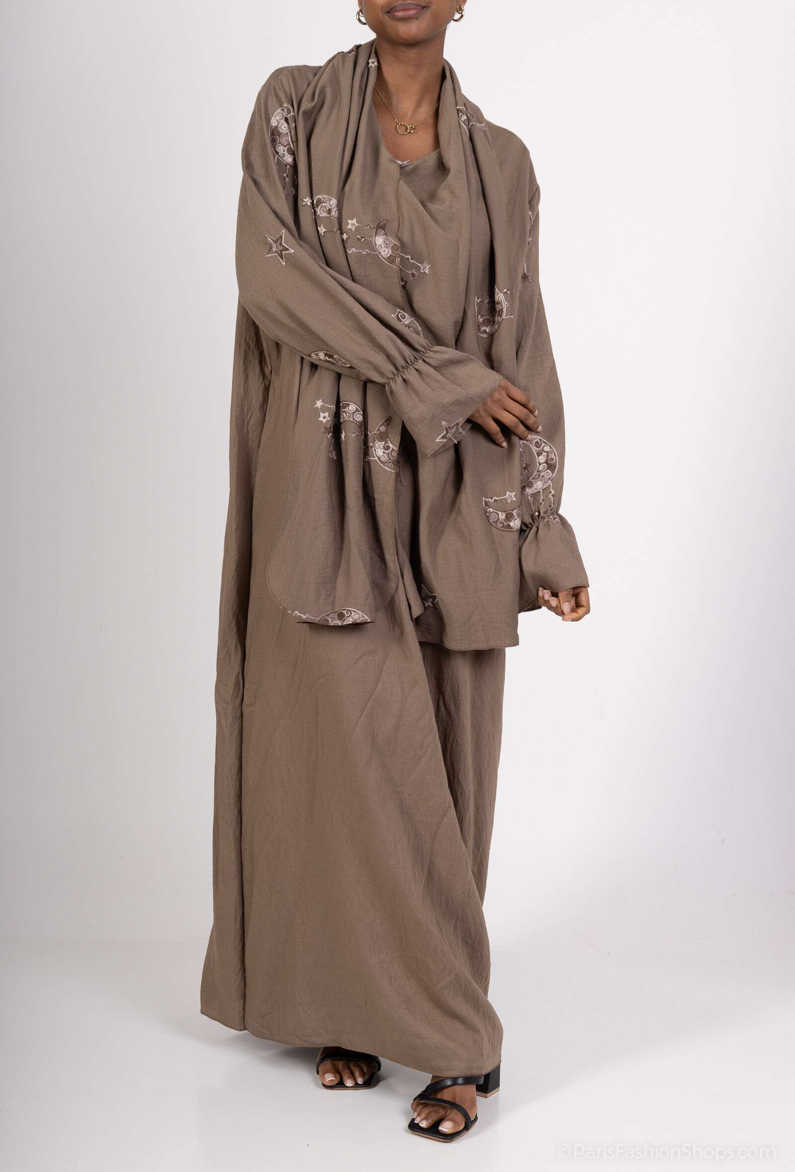 Grossista CHIC COOL - ABAYA in ABIRF ABIRFATO COMMATURE INTEGRATO