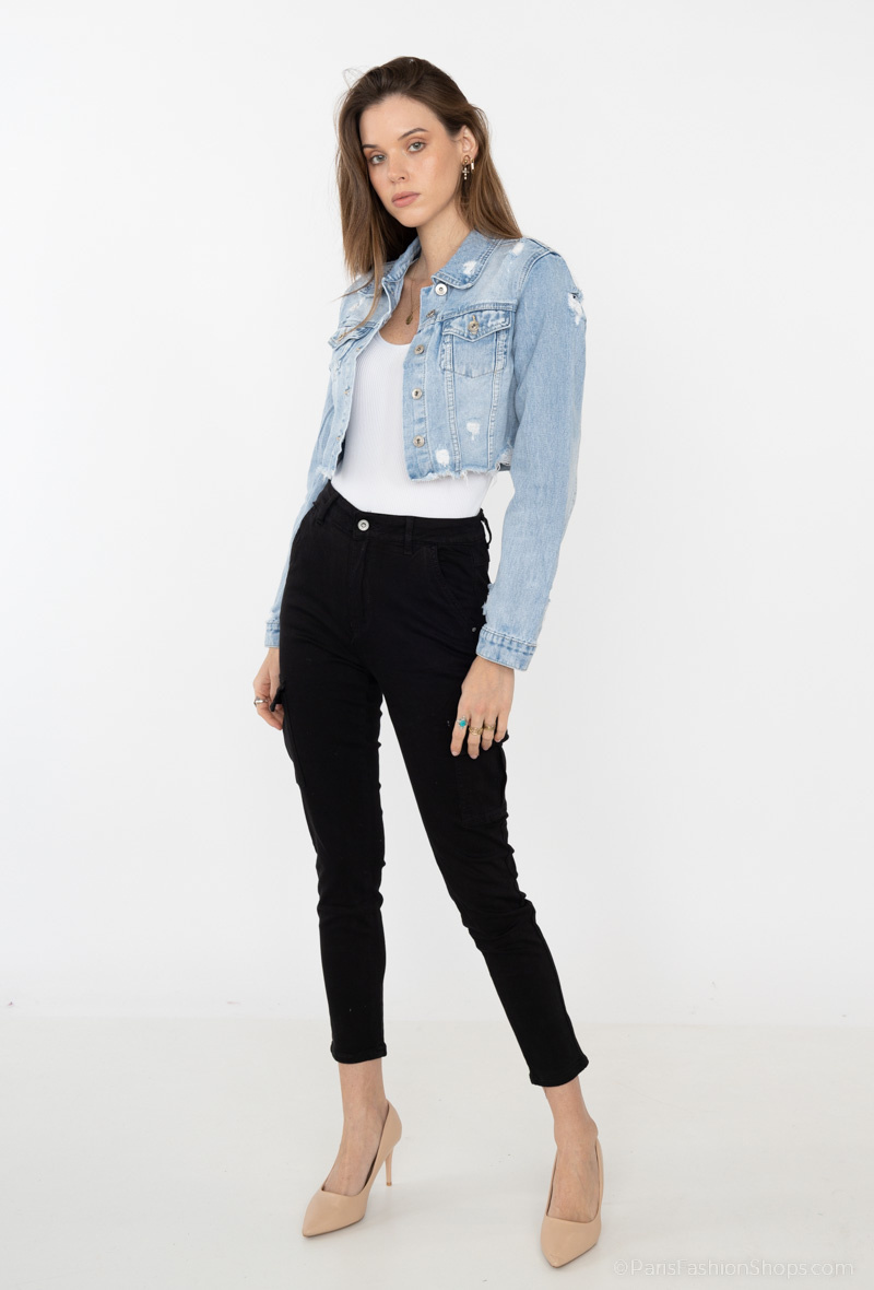 Grossiste Chic Shop - VESTE COURT