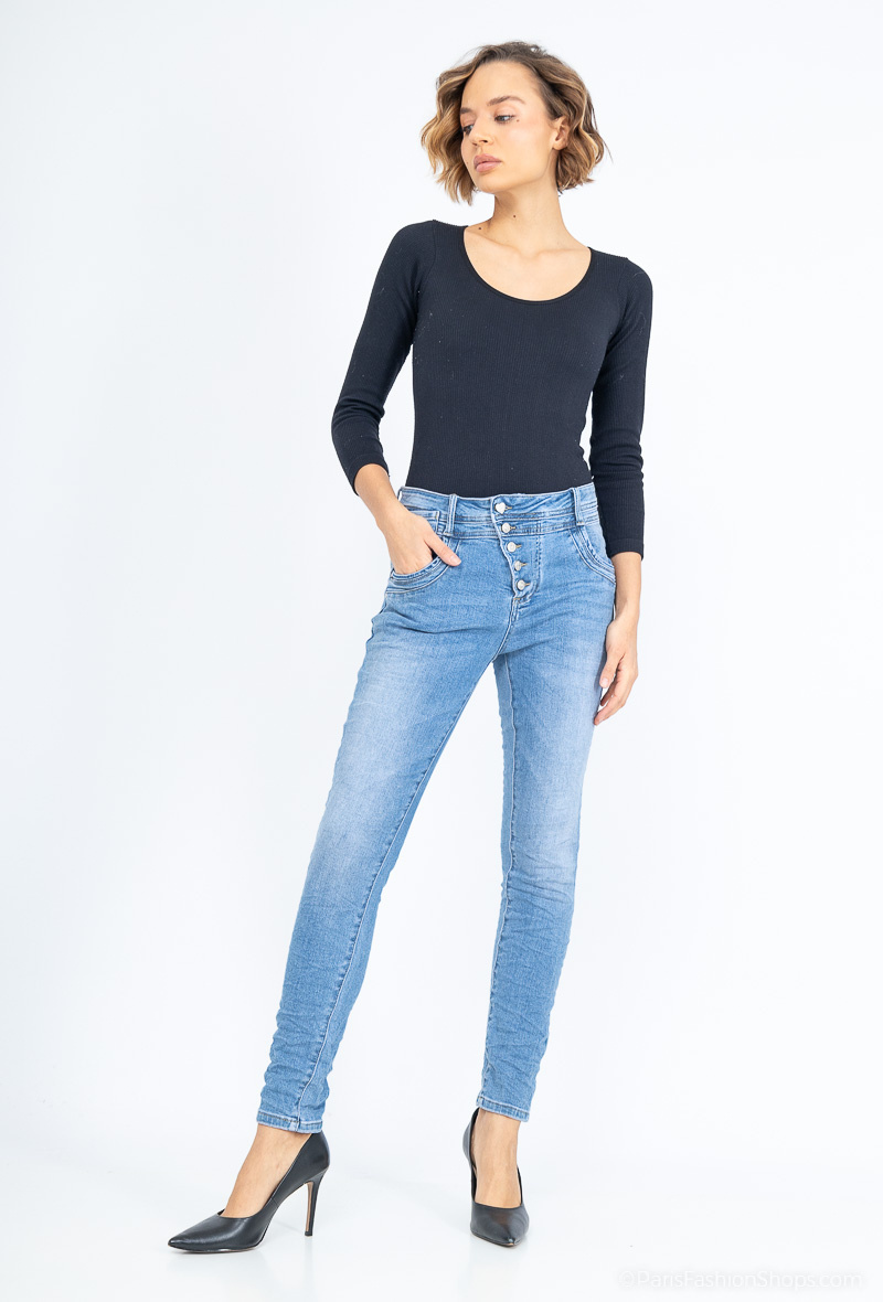 Wholesaler Chic Shop - BOYFRIEND TROUSERS