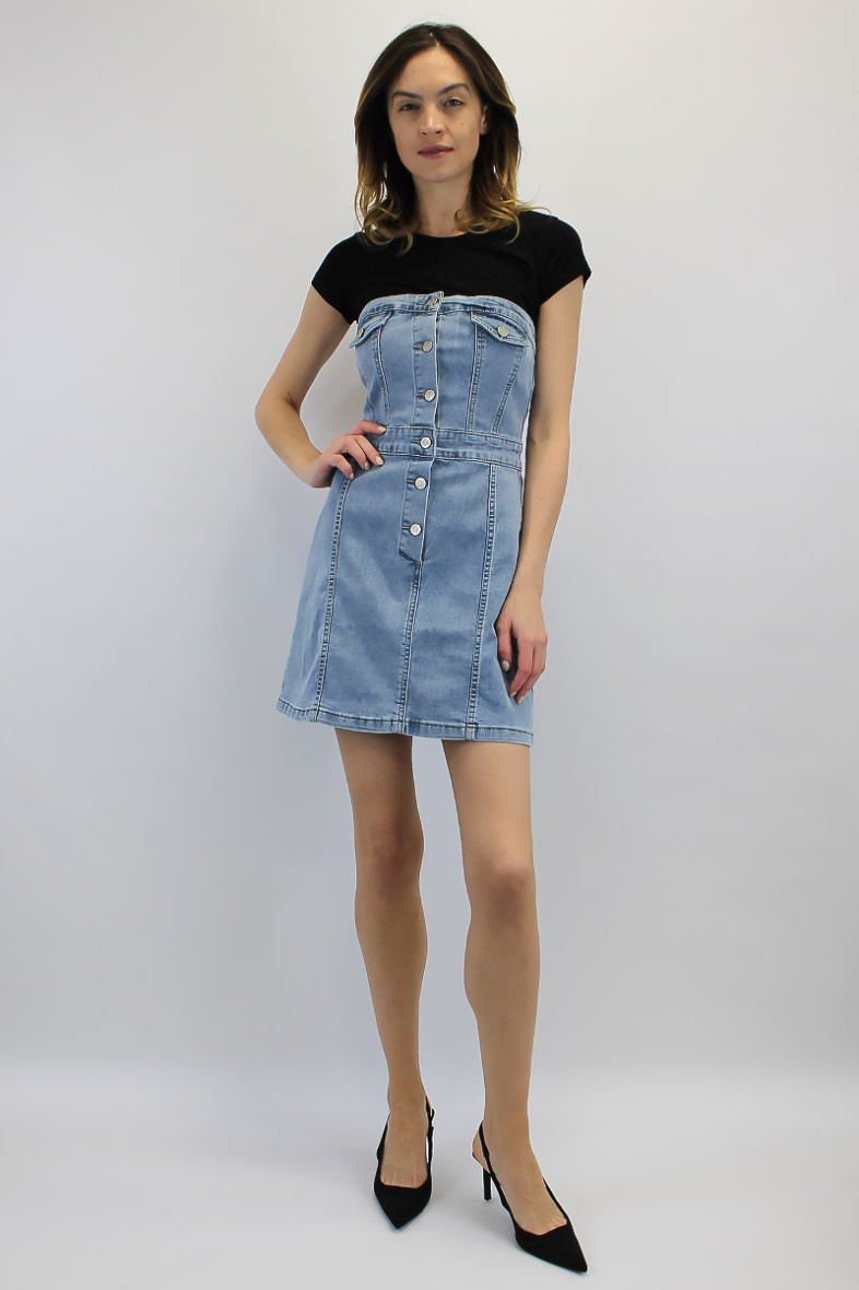 Wholesaler Chic Shop - STRAPLESS DRESS