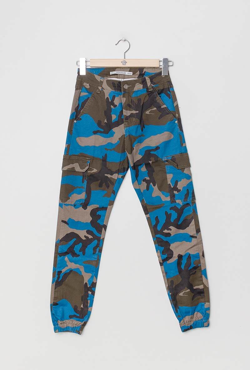 Wholesaler Chic Shop - Camo cargo pants