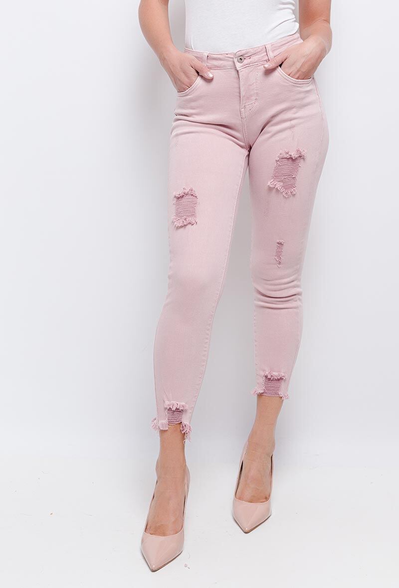Grossiste Chic Shop - Pantalon skinny déchiré