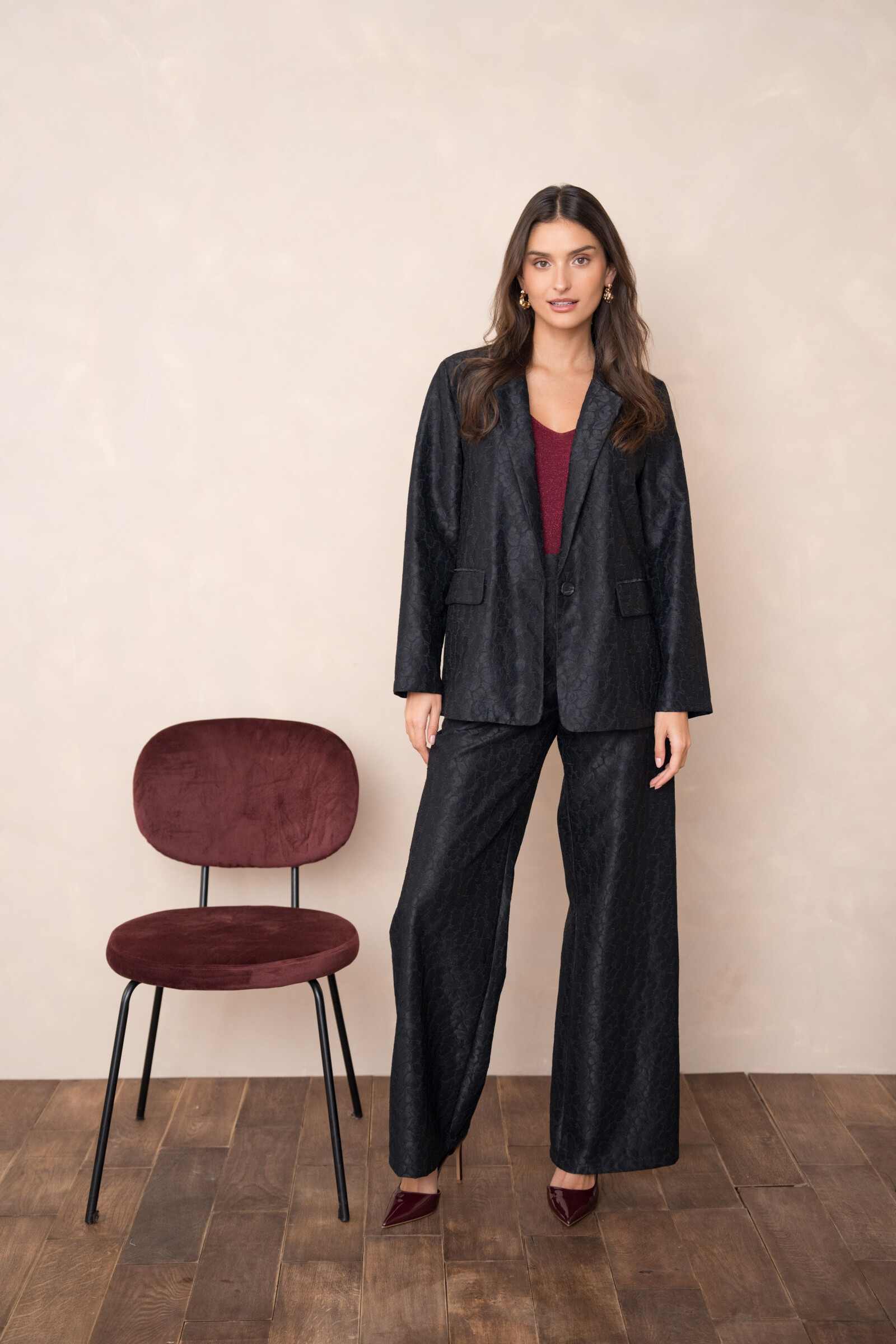 Mayorista Choklate - Chaqueta tipo blazer de encaje