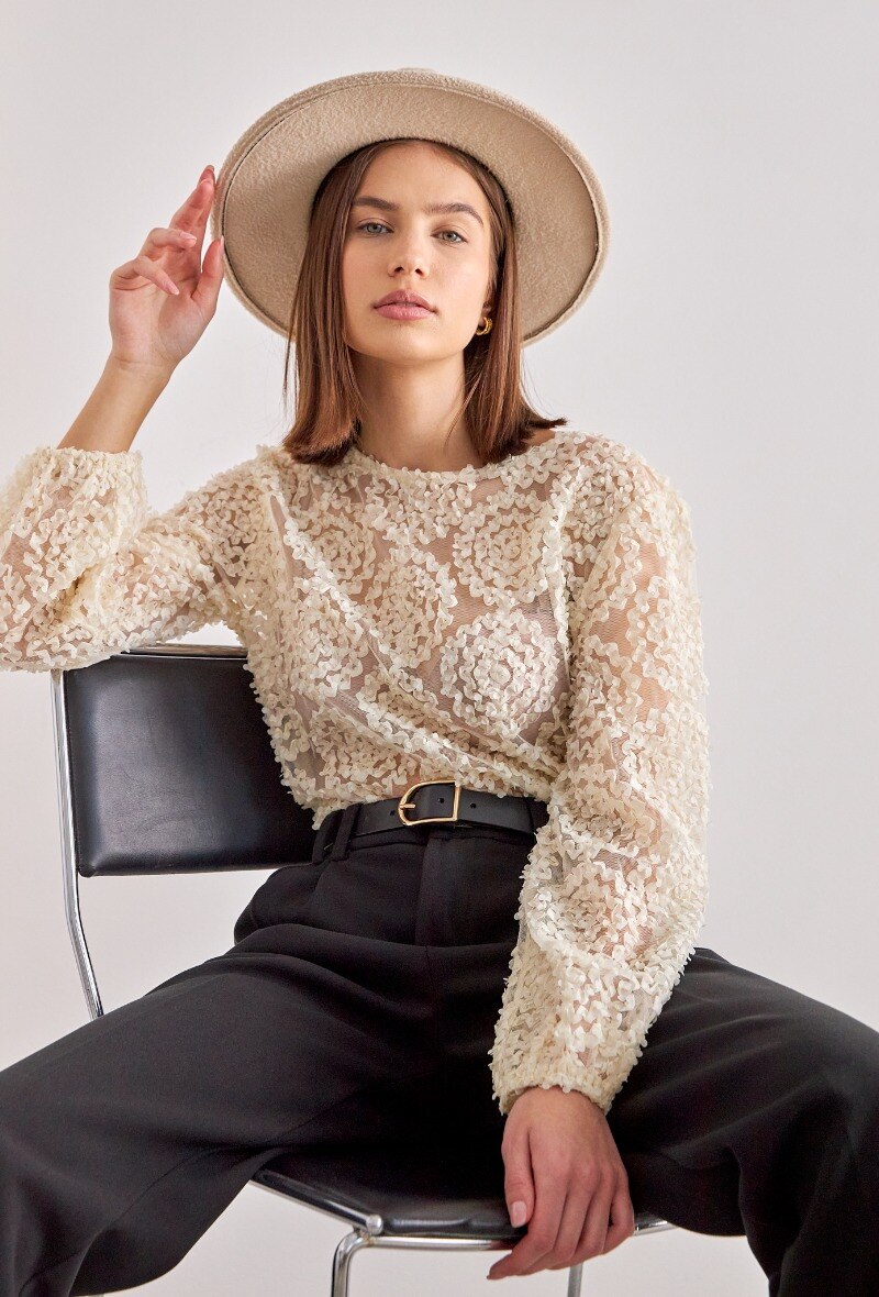 Mayorista Choklate - Blusa texturizada rosada