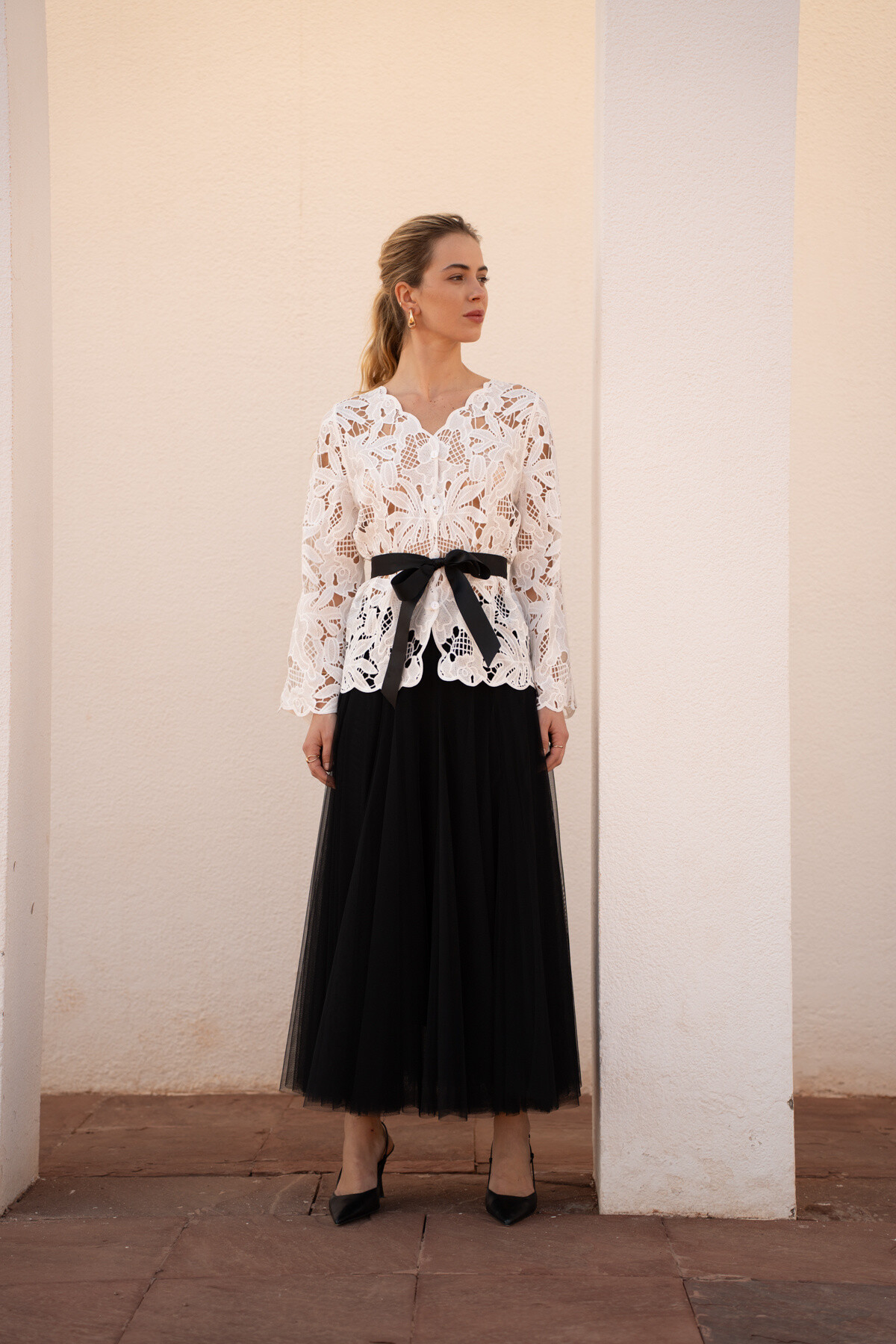 Wholesaler Choklate - Chiara macramé lace vest