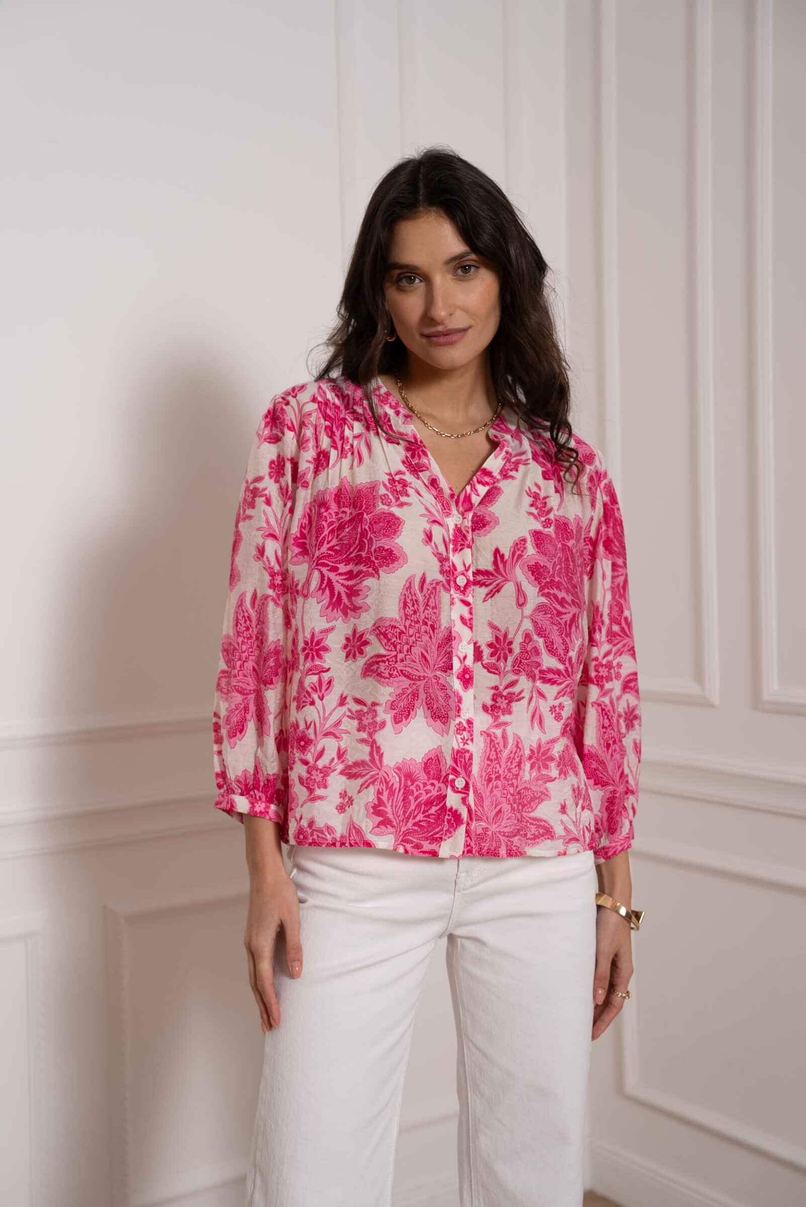 Wholesaler Choklate - Saint Tropez printed shirt