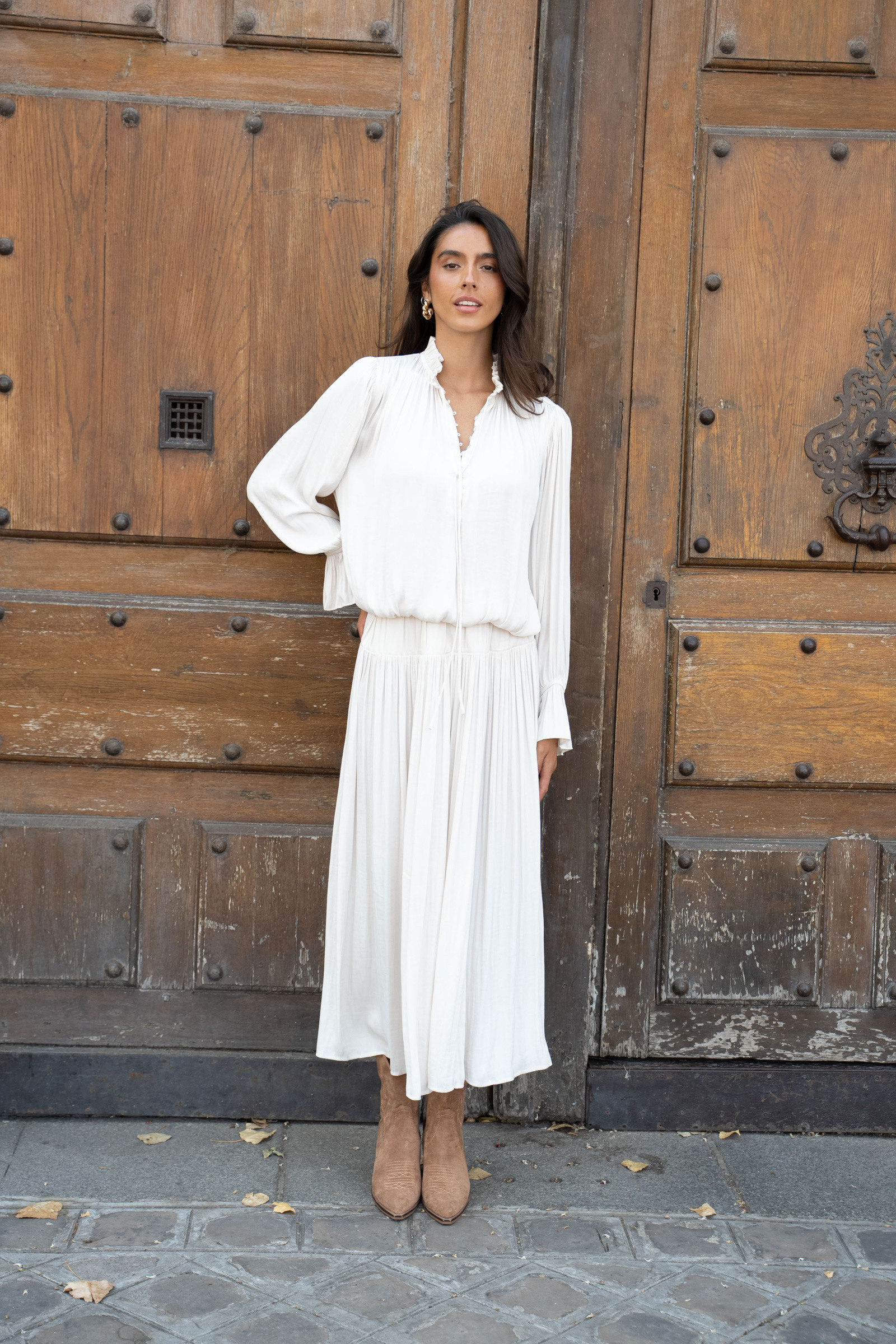 Wholesaler Choklate - Flowy blouse & skirt set