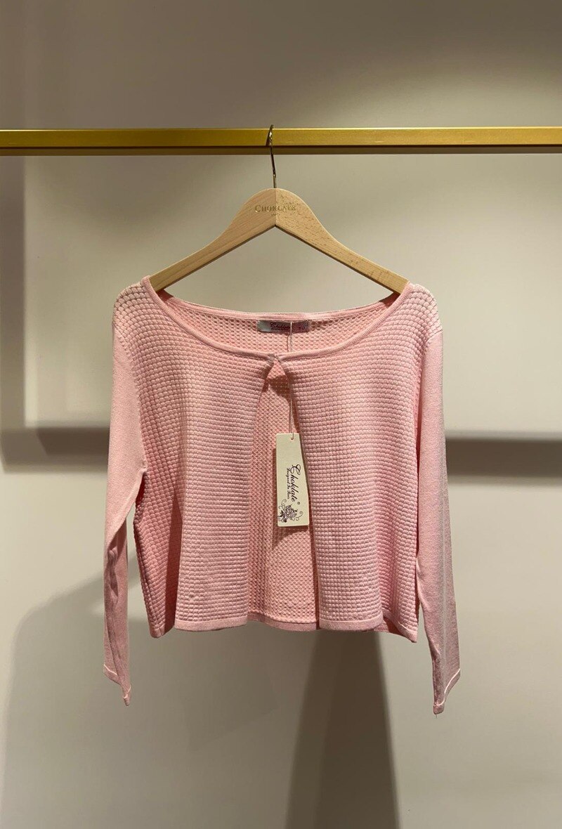 Großhändler Choklate - Bolero-Cardigan aus Rippstrick