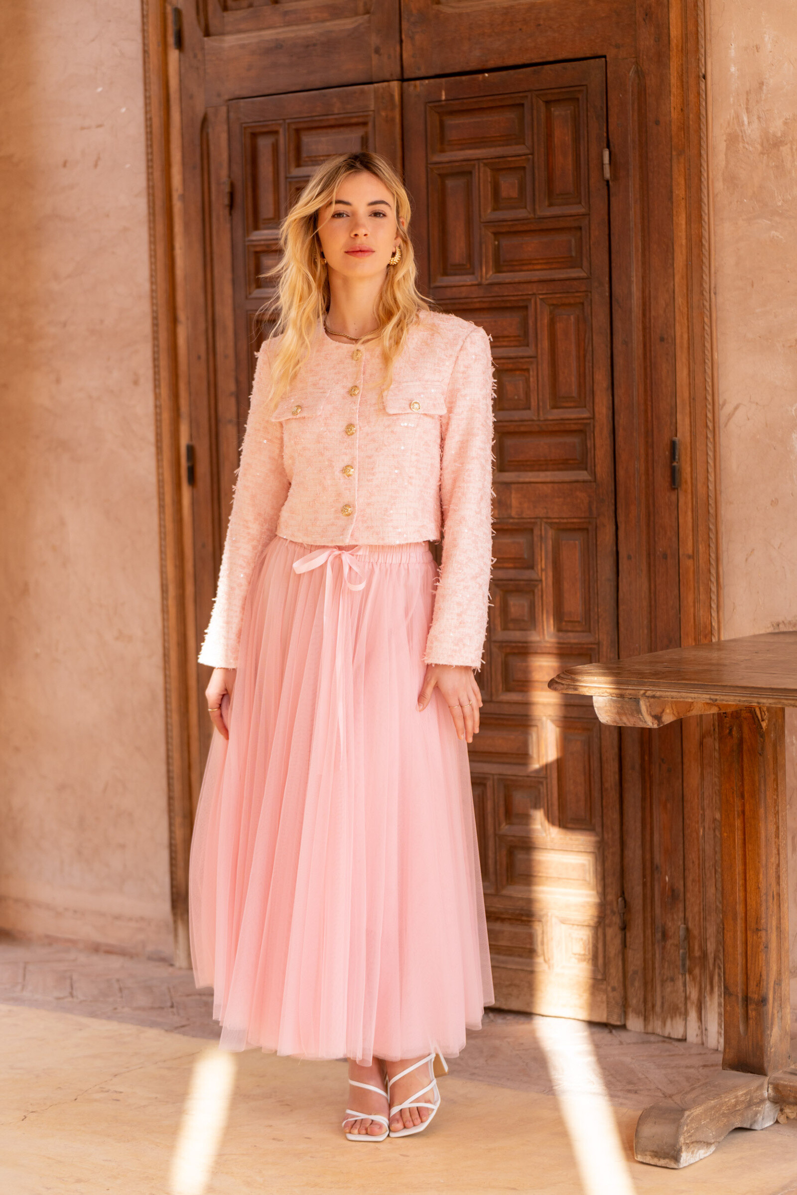 Grossista Choklate - Gonna lunga in tulle Aria - Colori AI24